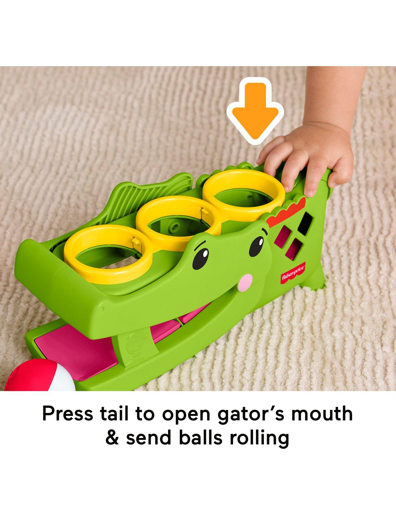 Image 3 of 7 of Fisher-Price <p>Sit &amp; Tap Rolligator Activity Toy</p>