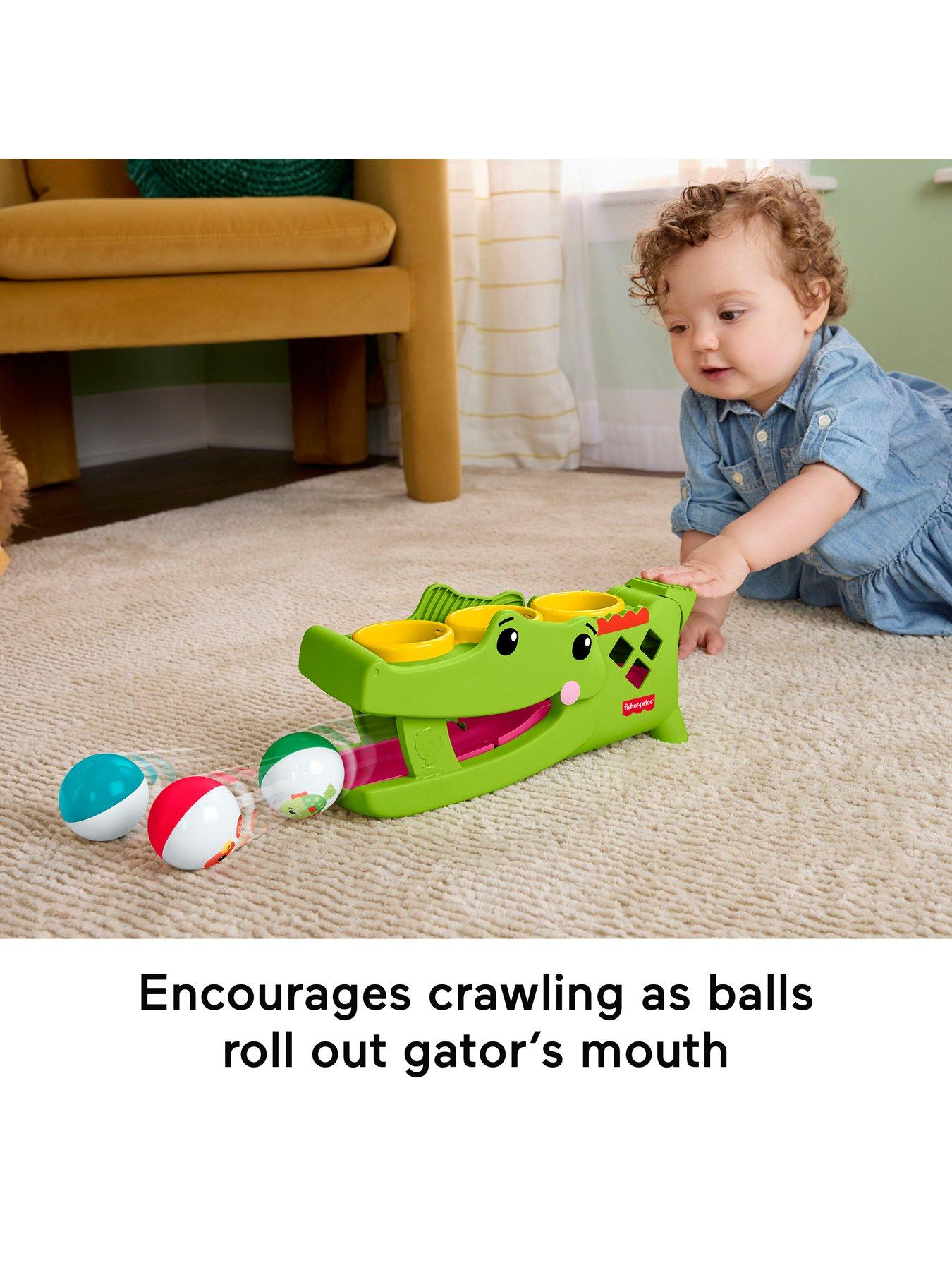 Image 5 of 7 of Fisher-Price <p>Sit &amp; Tap Rolligator Activity Toy</p>