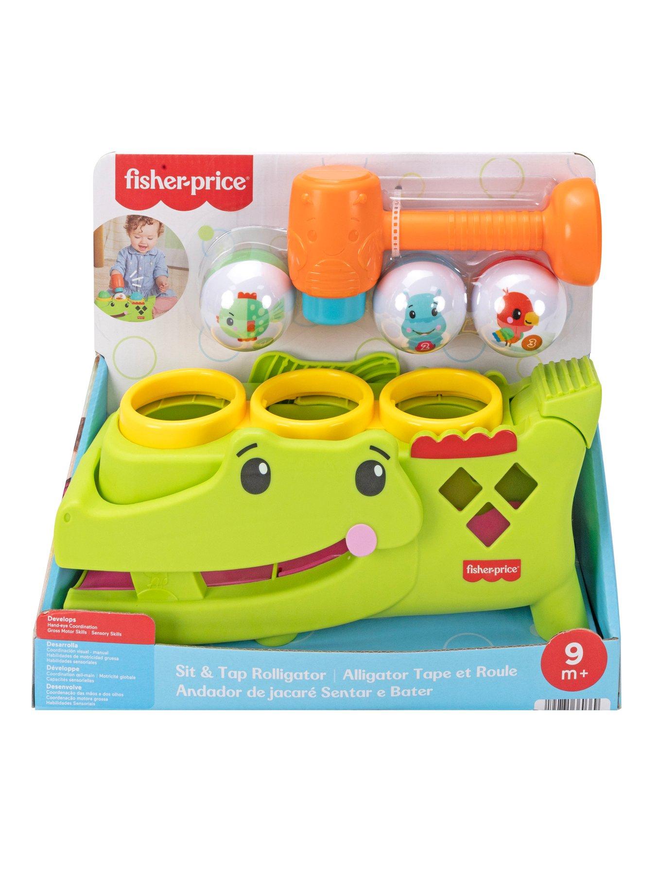 Image 7 of 7 of Fisher-Price <p>Sit &amp; Tap Rolligator Activity Toy</p>