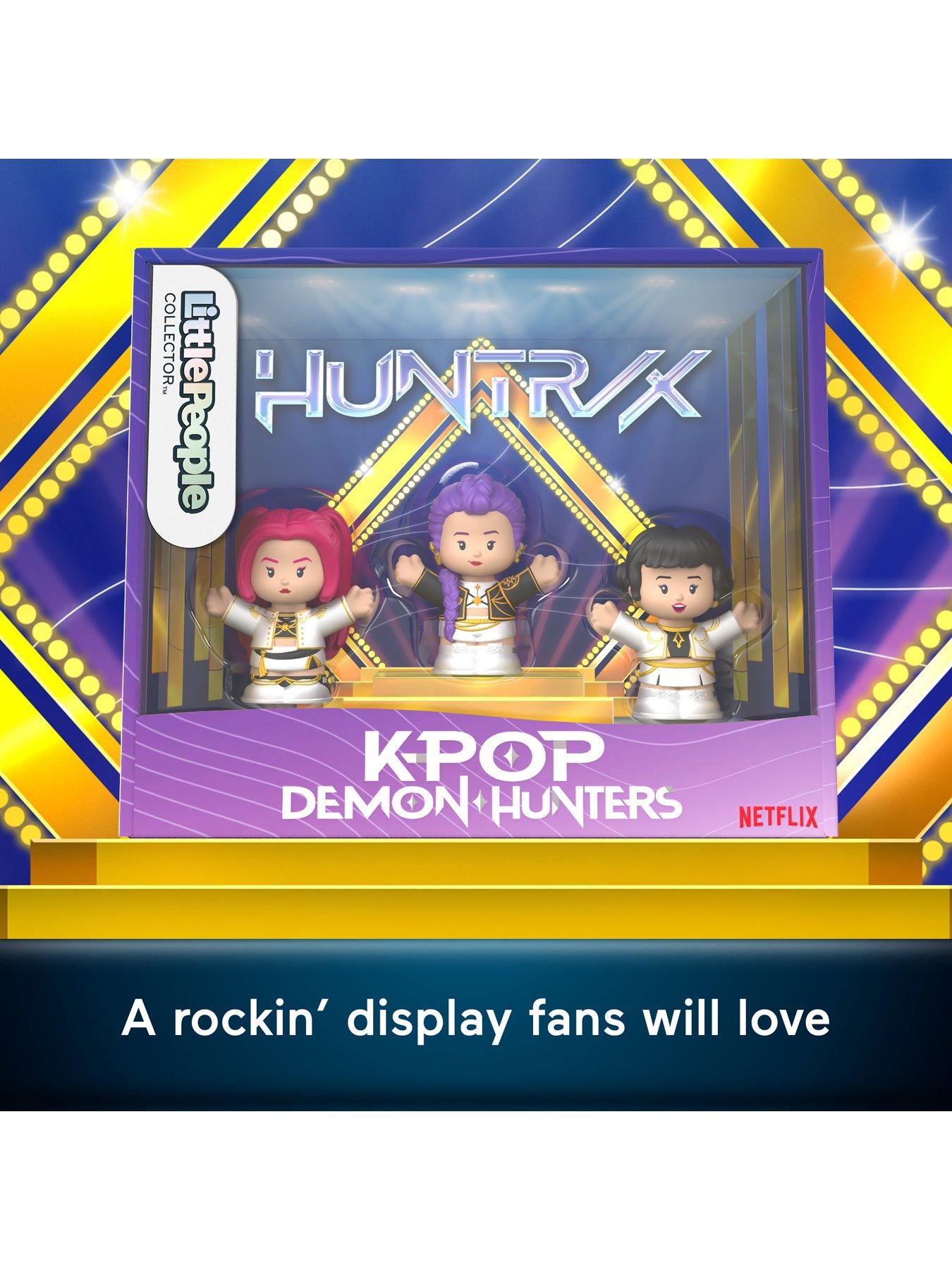 Image 2 of 8 of Fisher-Price Little People Little People Collector KPop Demon Hunters: HUNTR/X Special Edition Set, 3 Figures