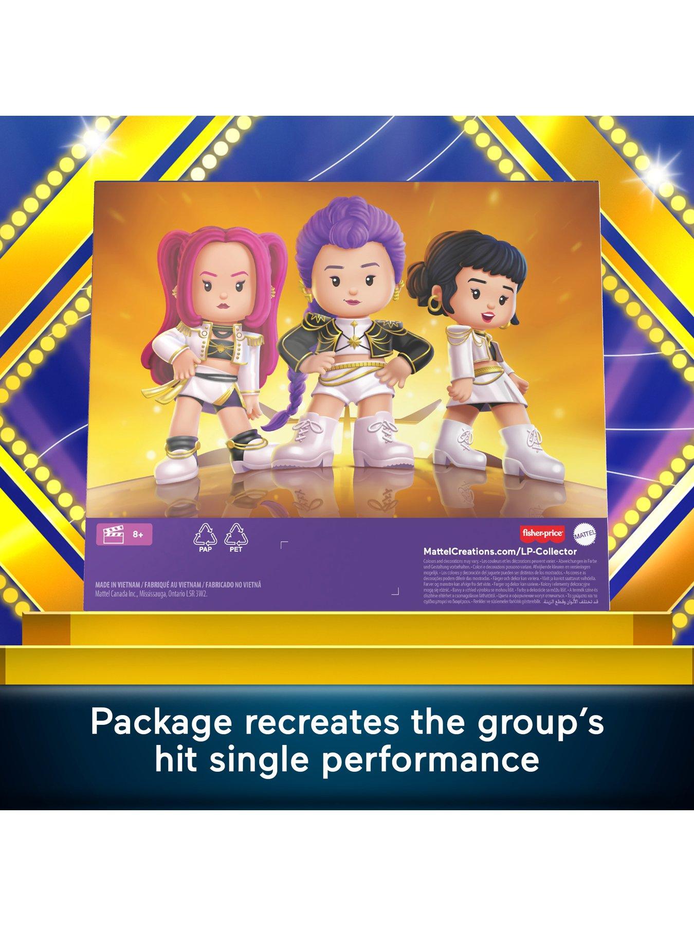 Image 4 of 8 of Fisher-Price Little People Little People Collector KPop Demon Hunters: HUNTR/X Special Edition Set, 3 Figures