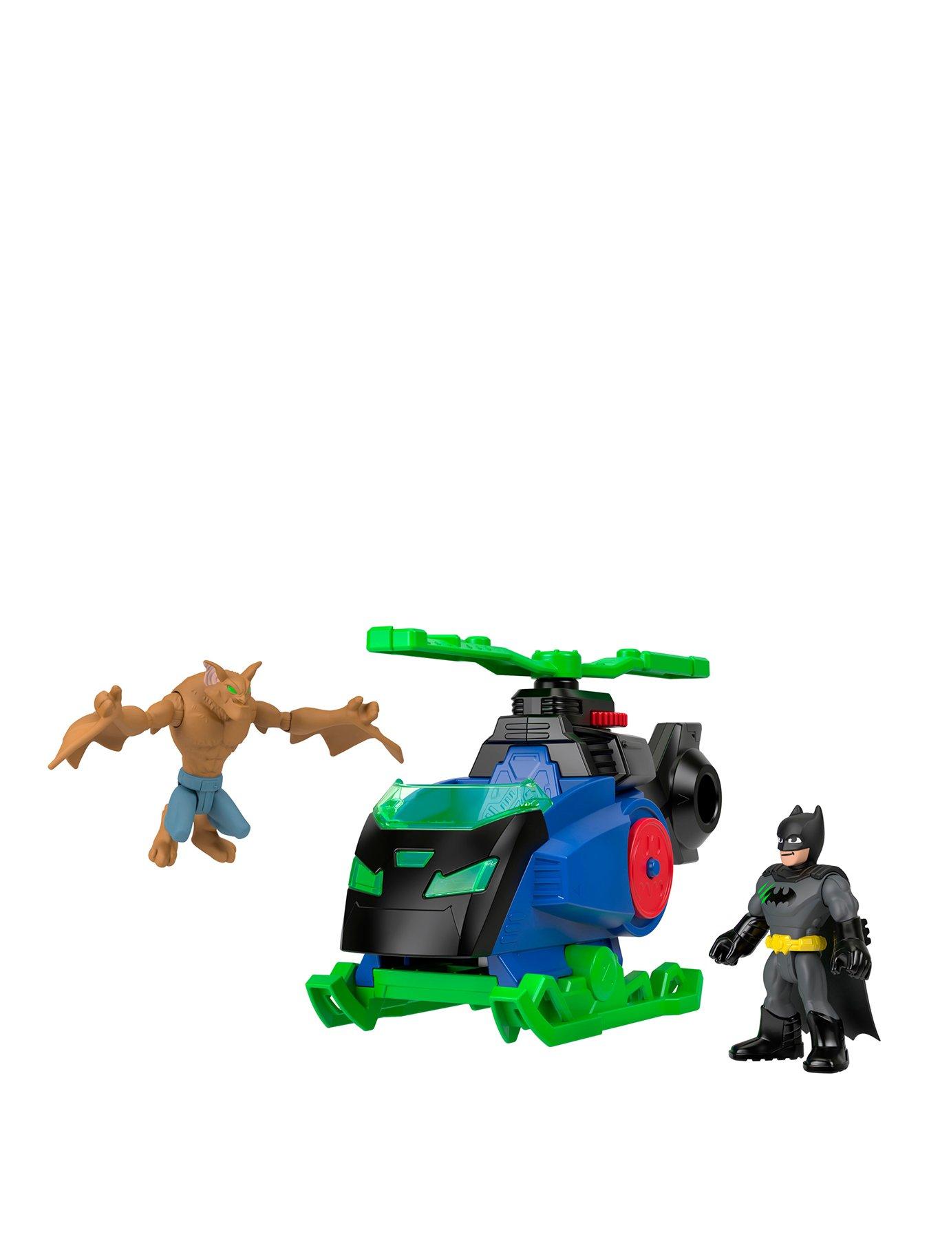 Thomas & Friends DC Super Friends Batcopter vs Man-Bat Adventure Playset