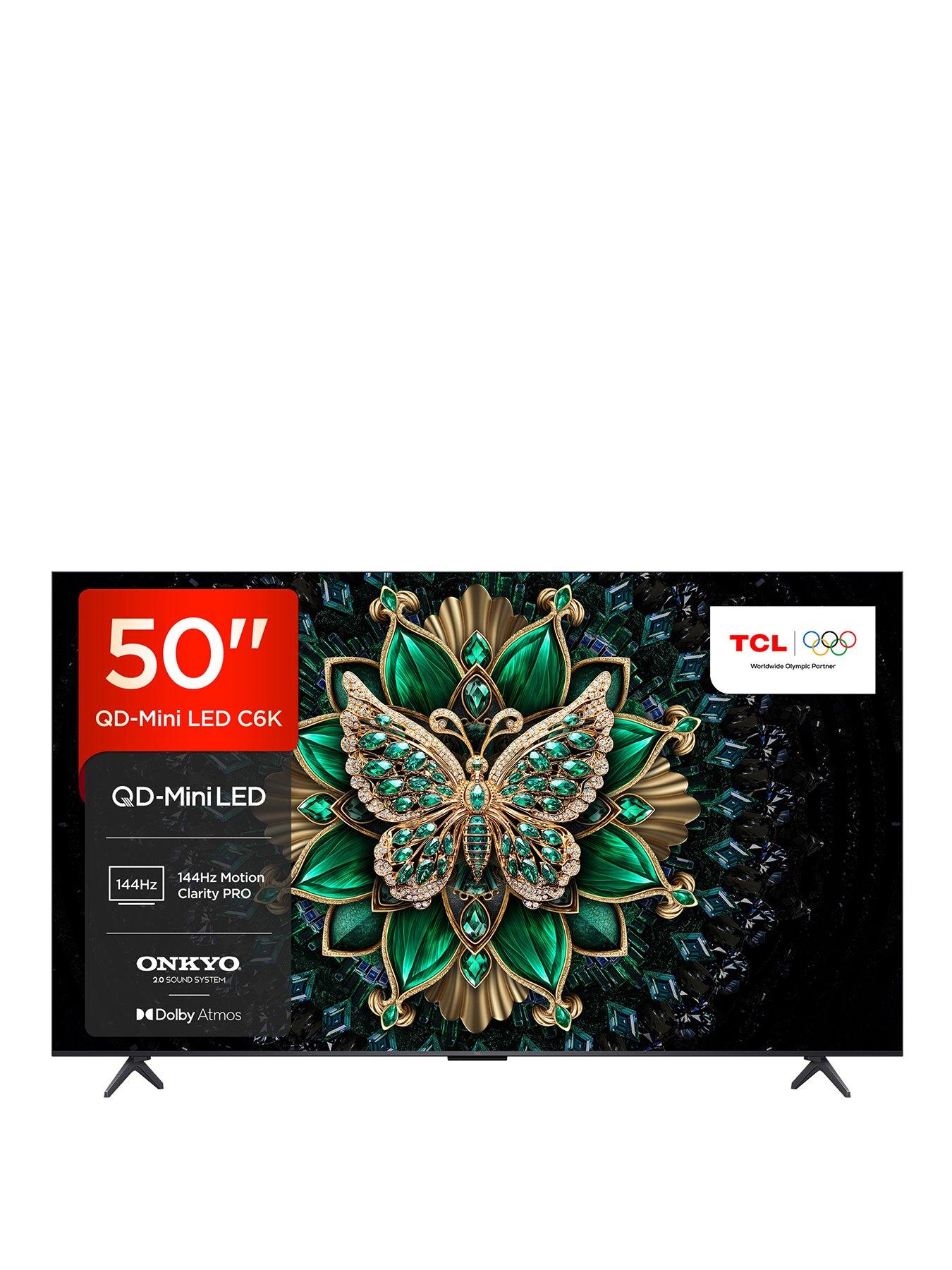 TCL TCL 144Hz QD-MINI LED TV 50C6K-UK