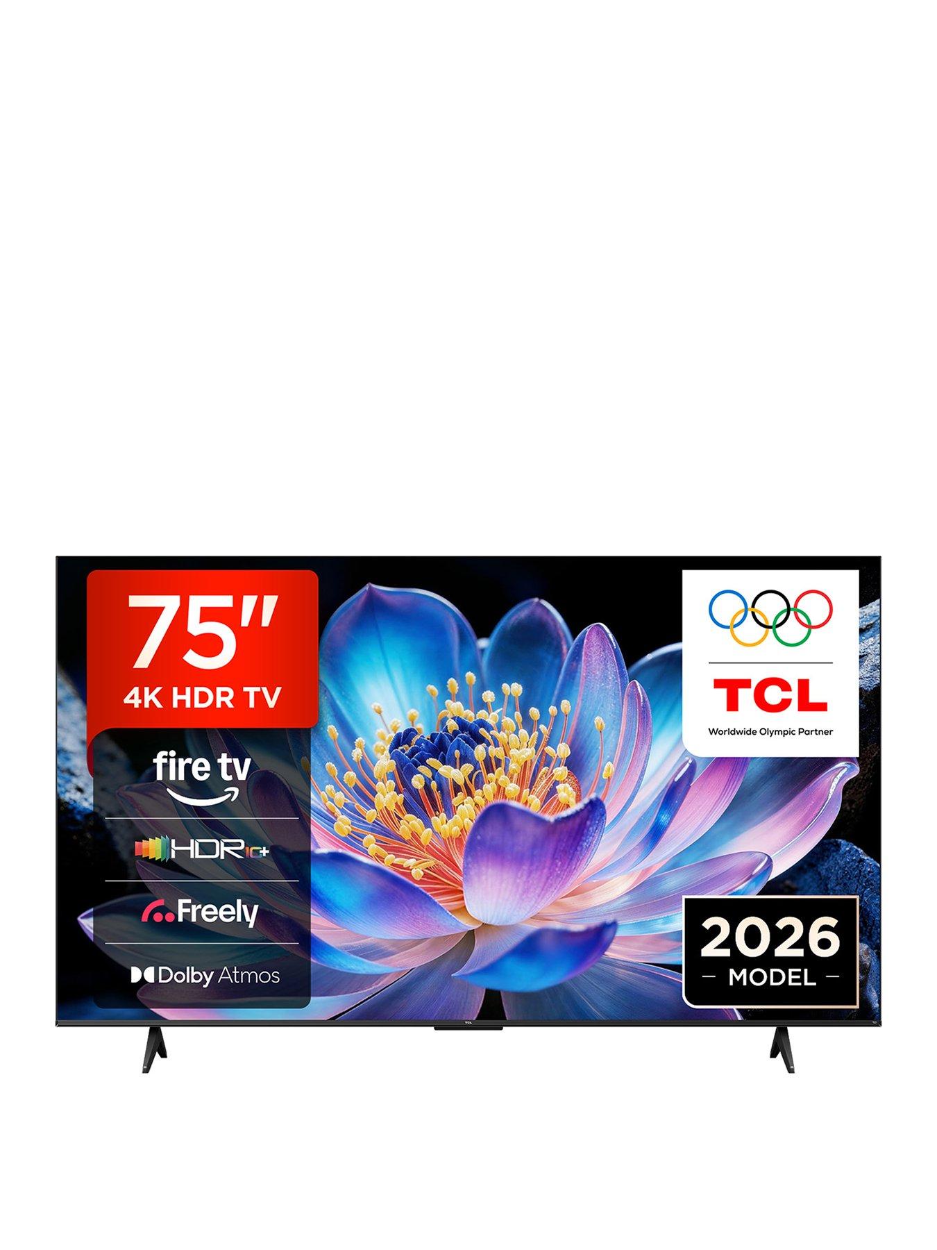 TCL Fire TV, Freely,4K UHD TV 75V6D-UK