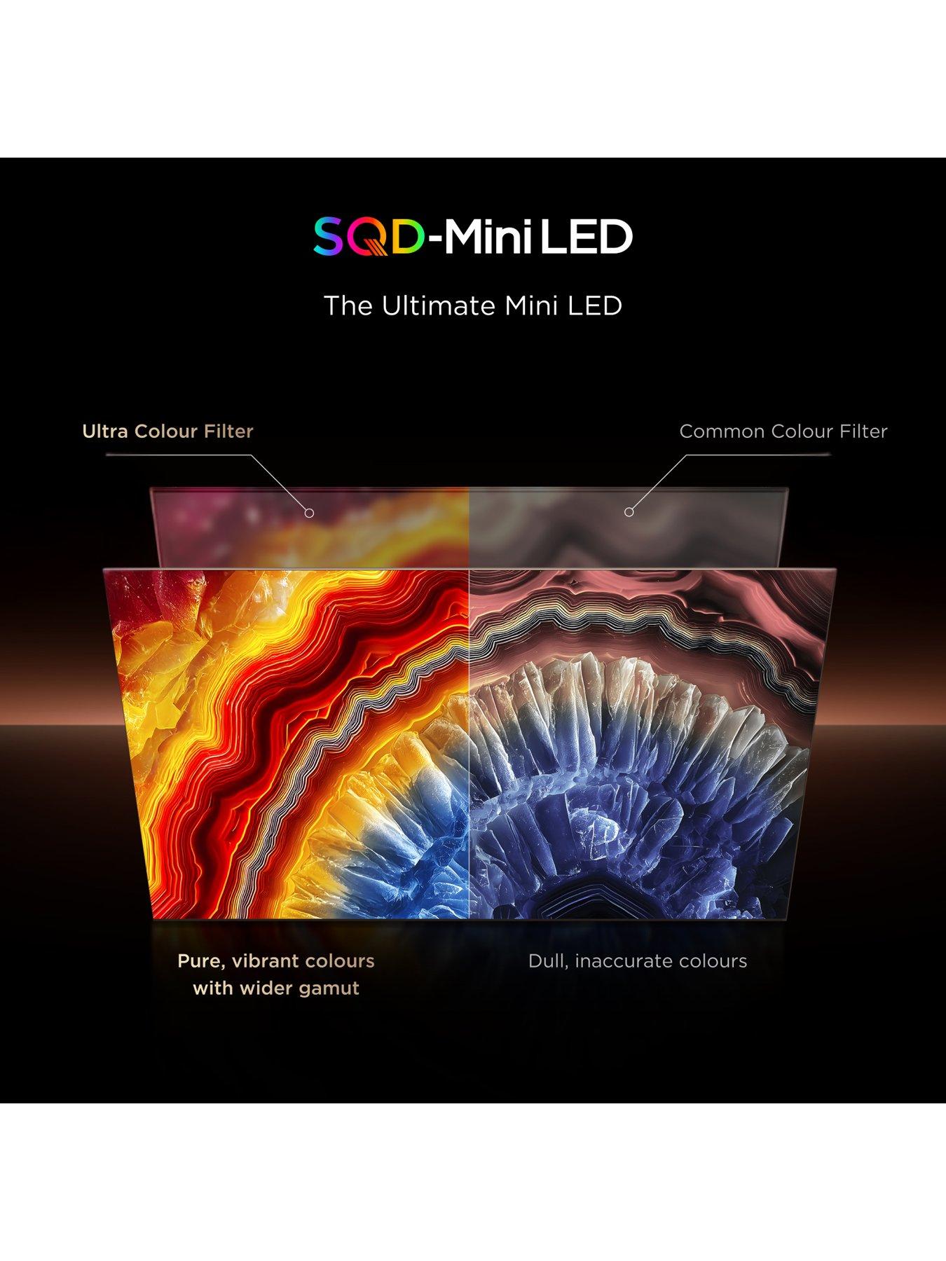 Image 4 of 7 of TCL 85C7L-UK, 85" 4K SQD Mini LED 144Hz TV