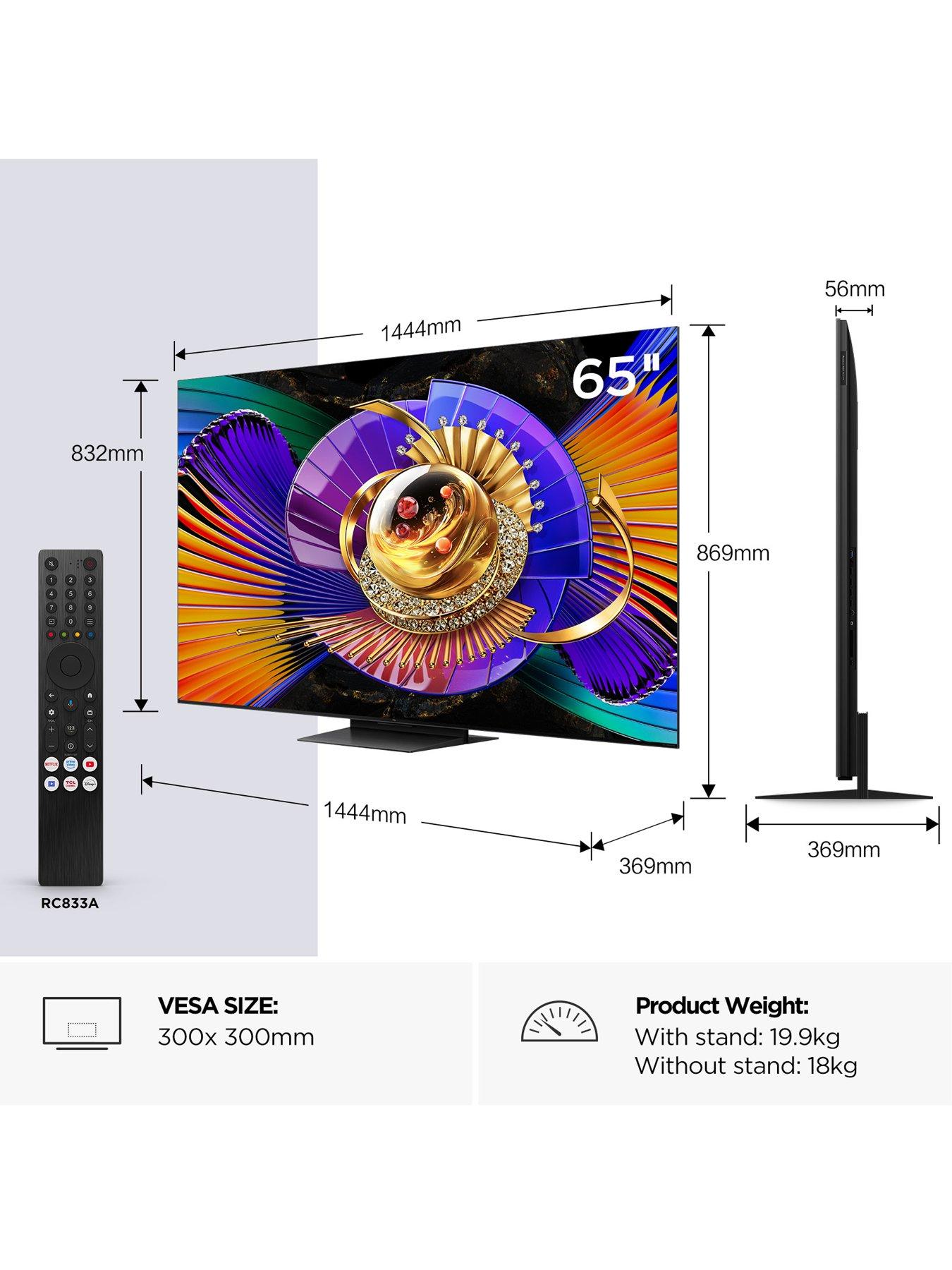 Image 2 of 7 of TCL TCL 144Hz SQD-MINI LED TV 65C7L-UK