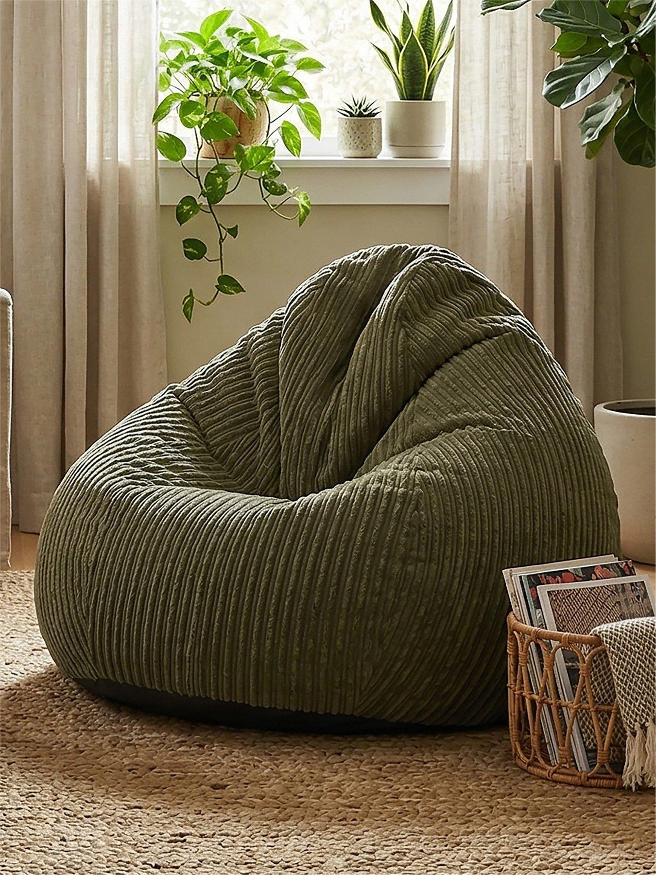 Image 1 of 7 of rucomfy Slouchbag Bean Bag Jumbocord