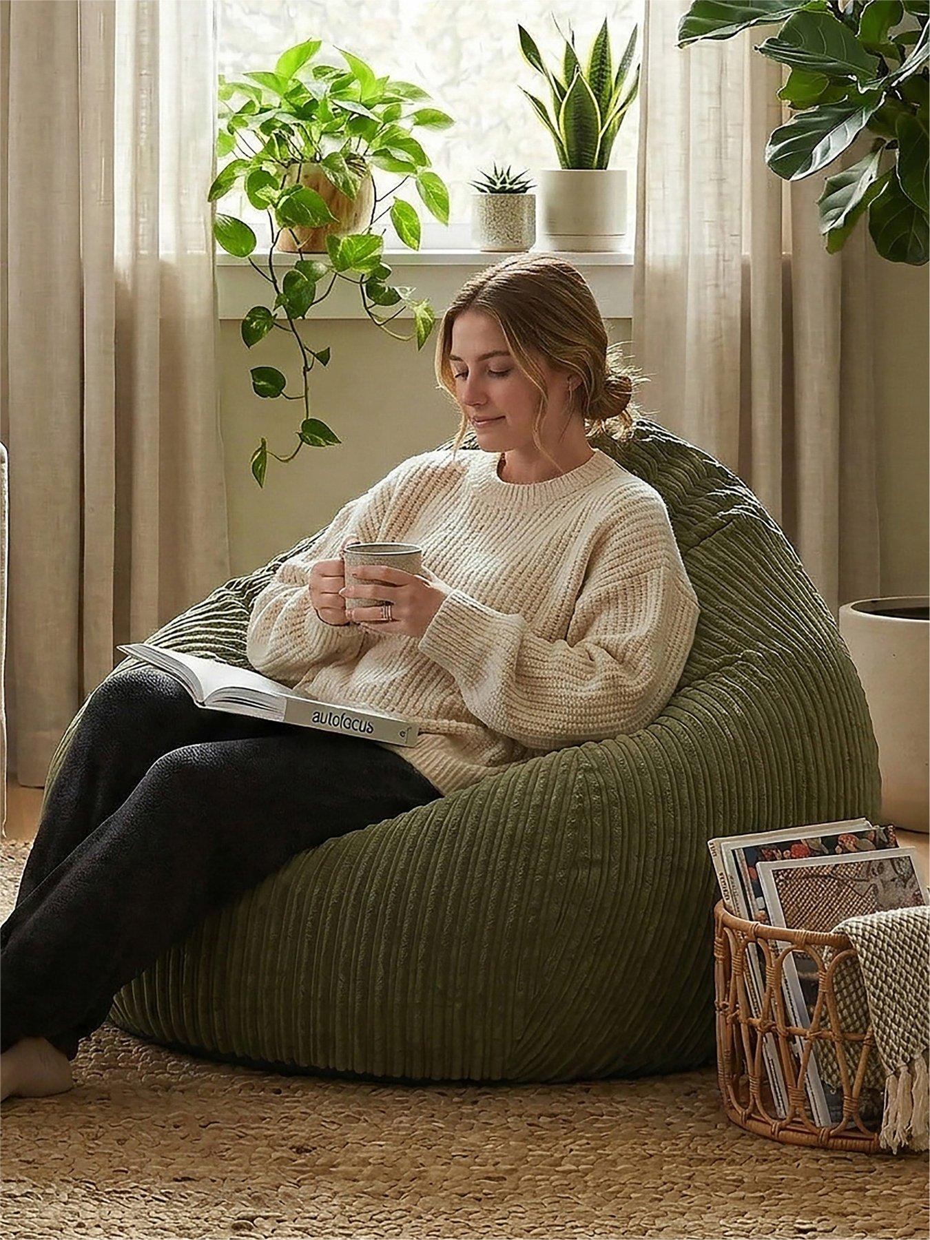 Image 3 of 7 of rucomfy Slouchbag Bean Bag Jumbocord