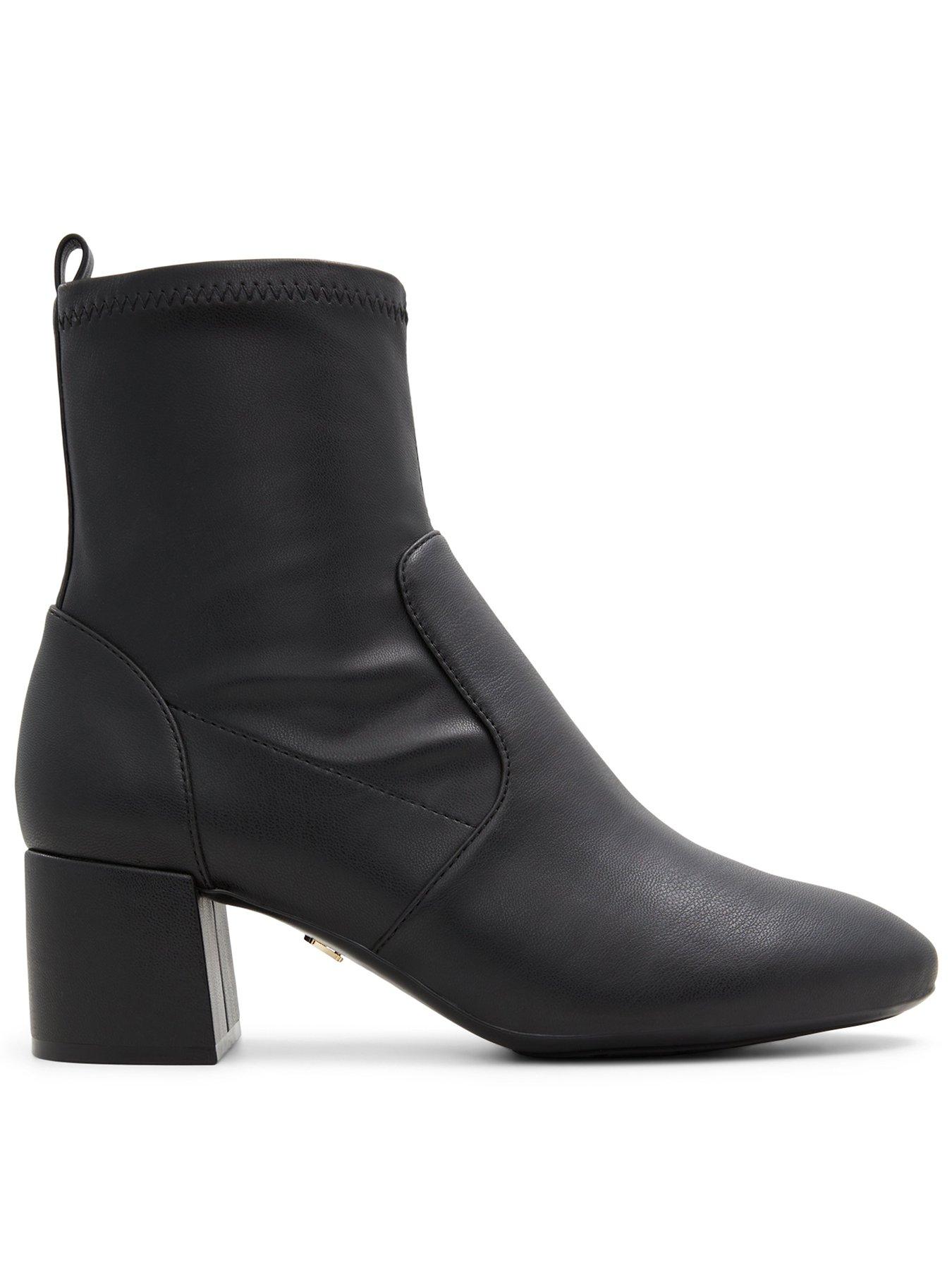 Aldo Tirgus Ankle Boots - Black