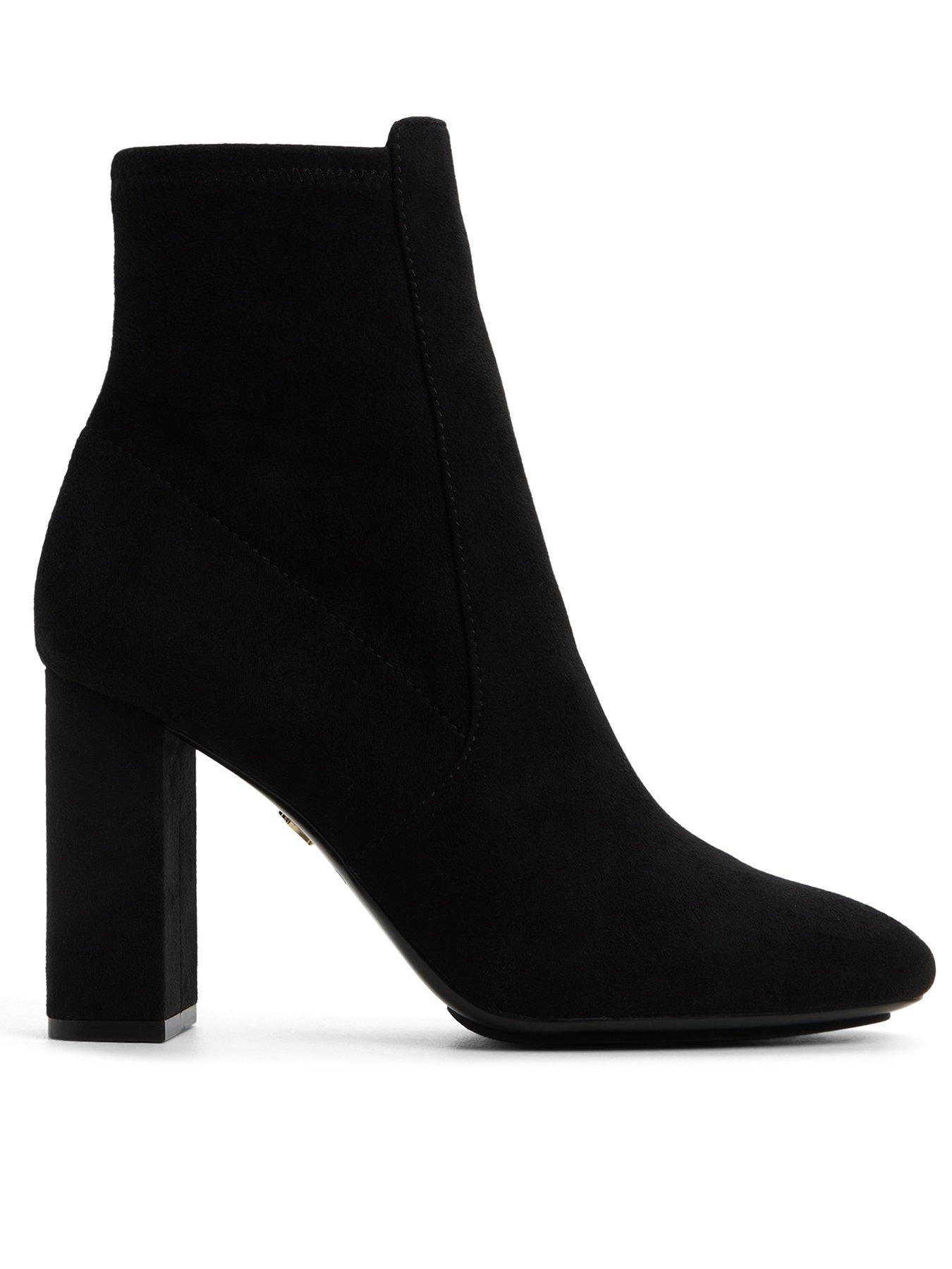 Aldo Laurella High Heel Ankle Boots - Black