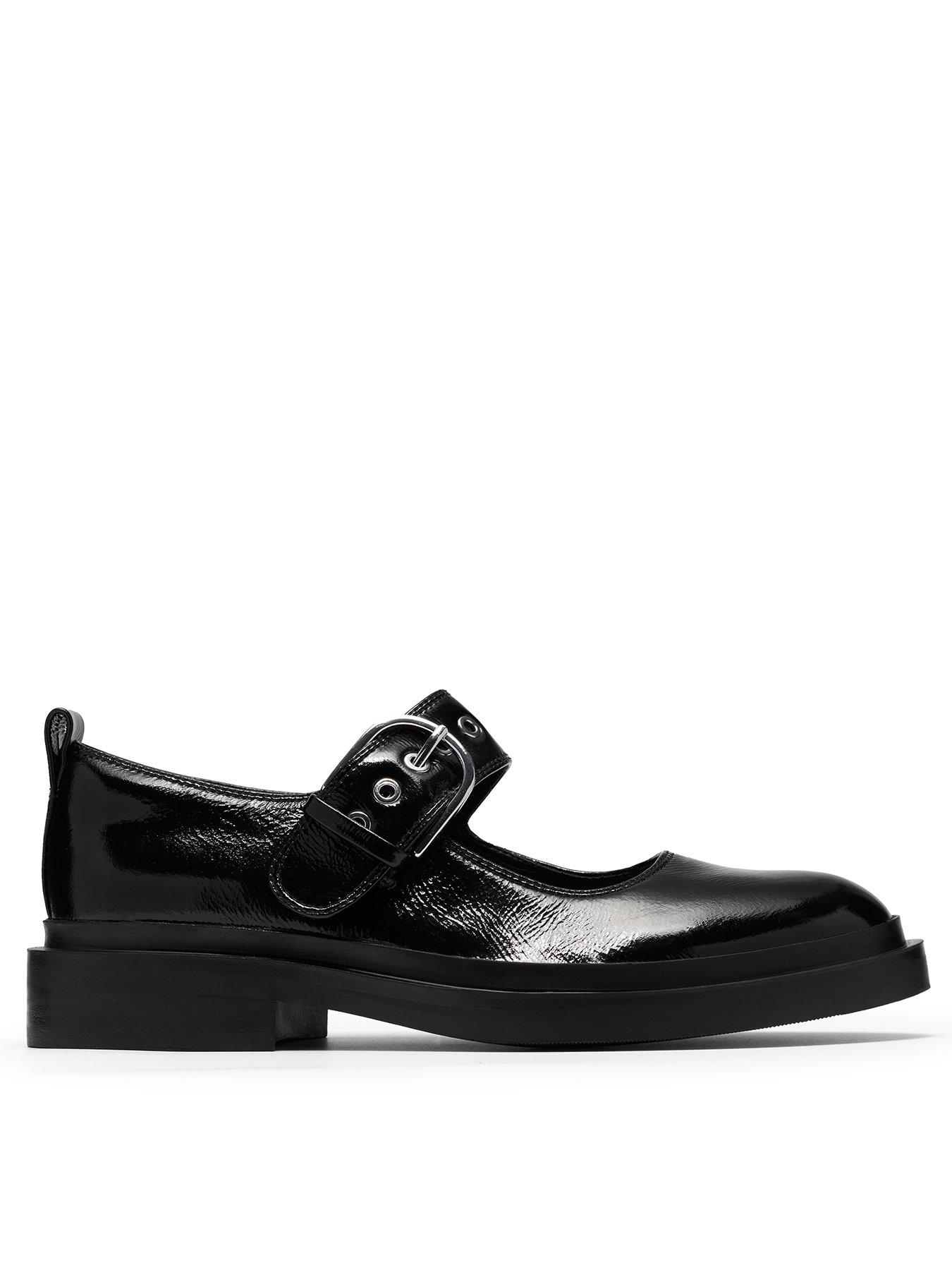 Image 1 of 6 of Clarks Previa Bar Black Patent Mary Jane