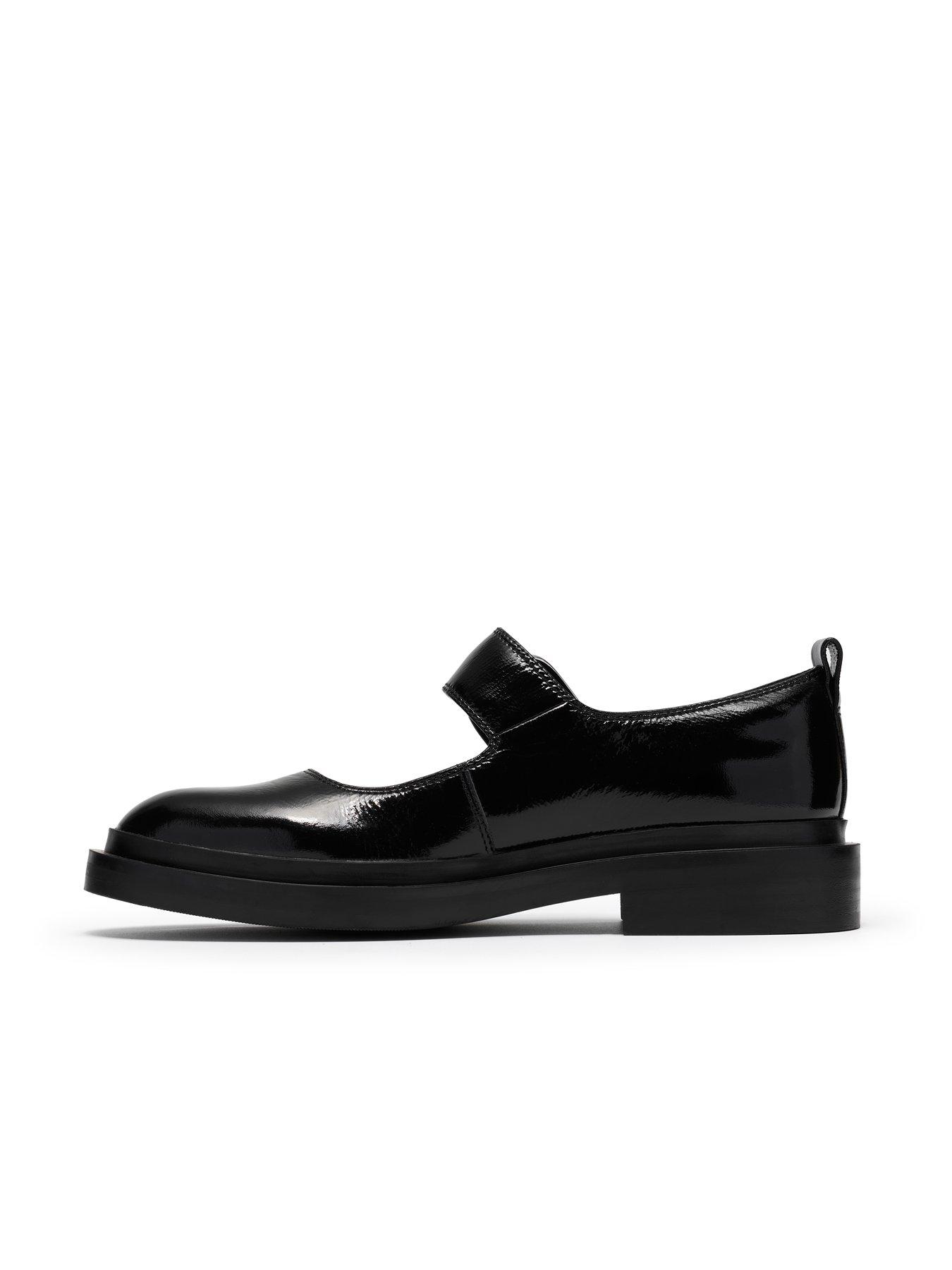 Image 6 of 6 of Clarks Previa Bar Black Patent Mary Jane