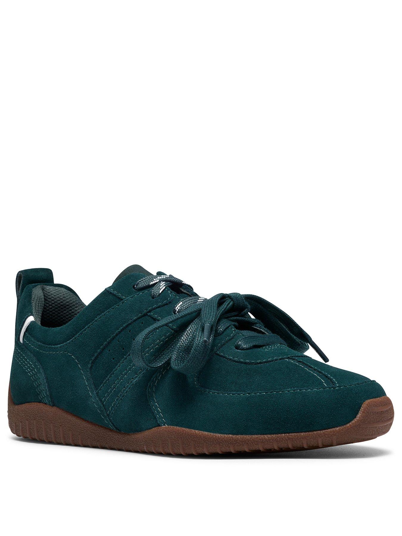 Image 2 of 6 of Clarks Meridor Lace Trainer - Teal
