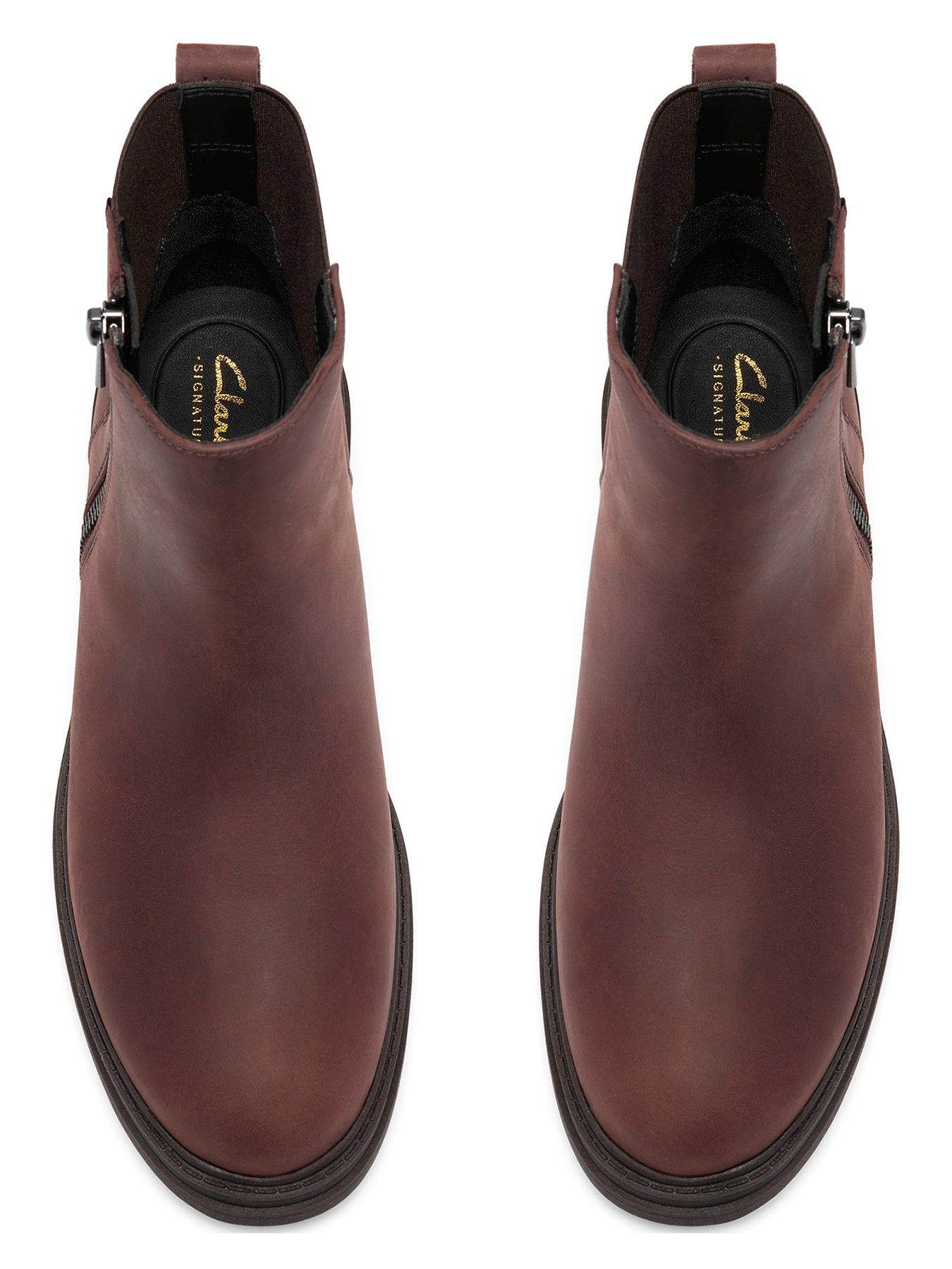 Image 4 of 6 of Clarks Orinoco3 Zipwp Boot - Dark Brown