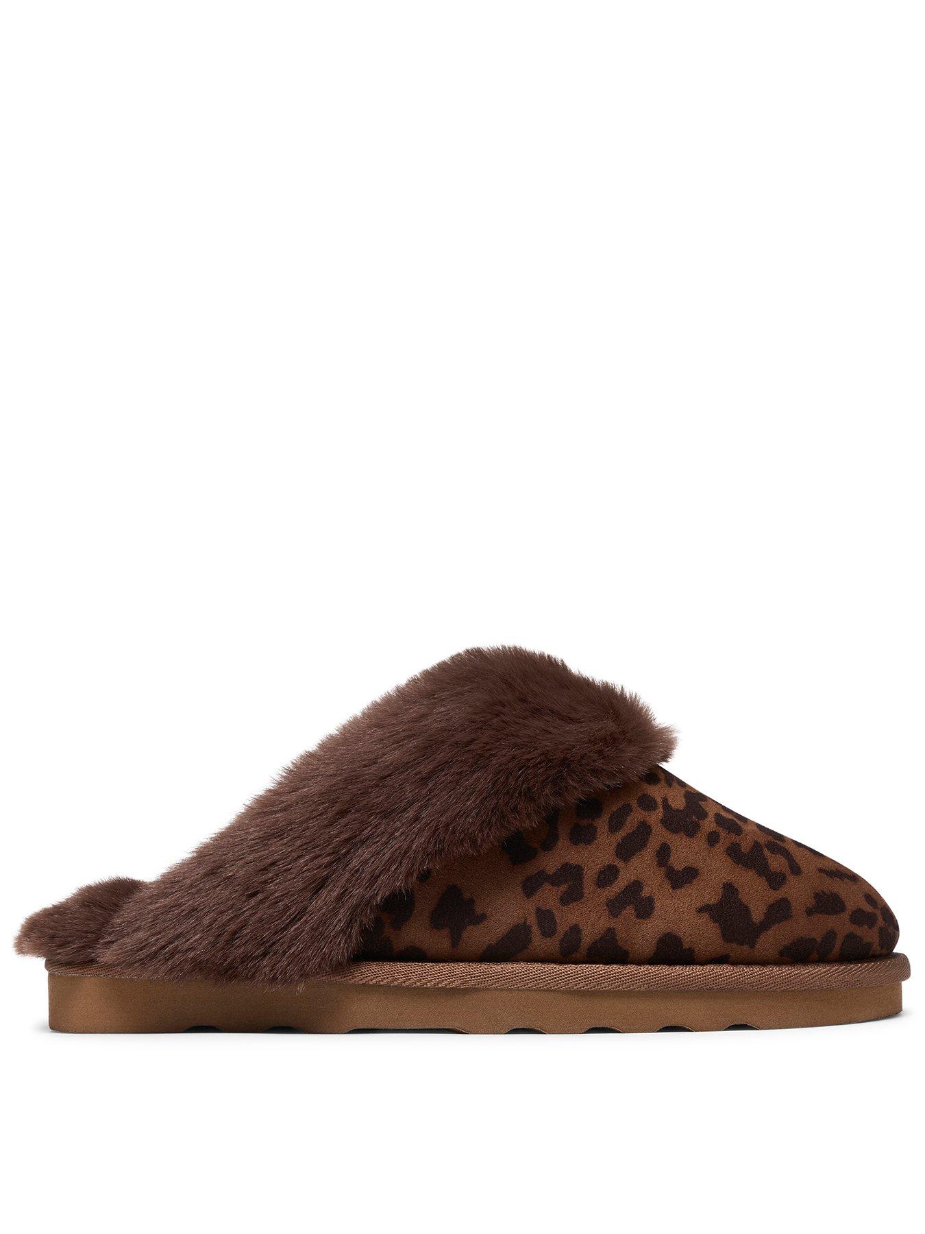 Clarks Cherie Mule - Leopard Print
