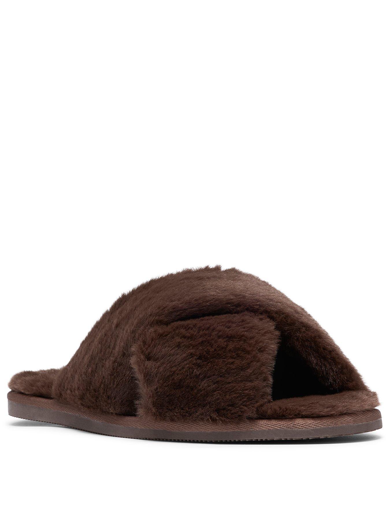Image 2 of 6 of Clarks Myra Mule Slipper - Chocolate Brown