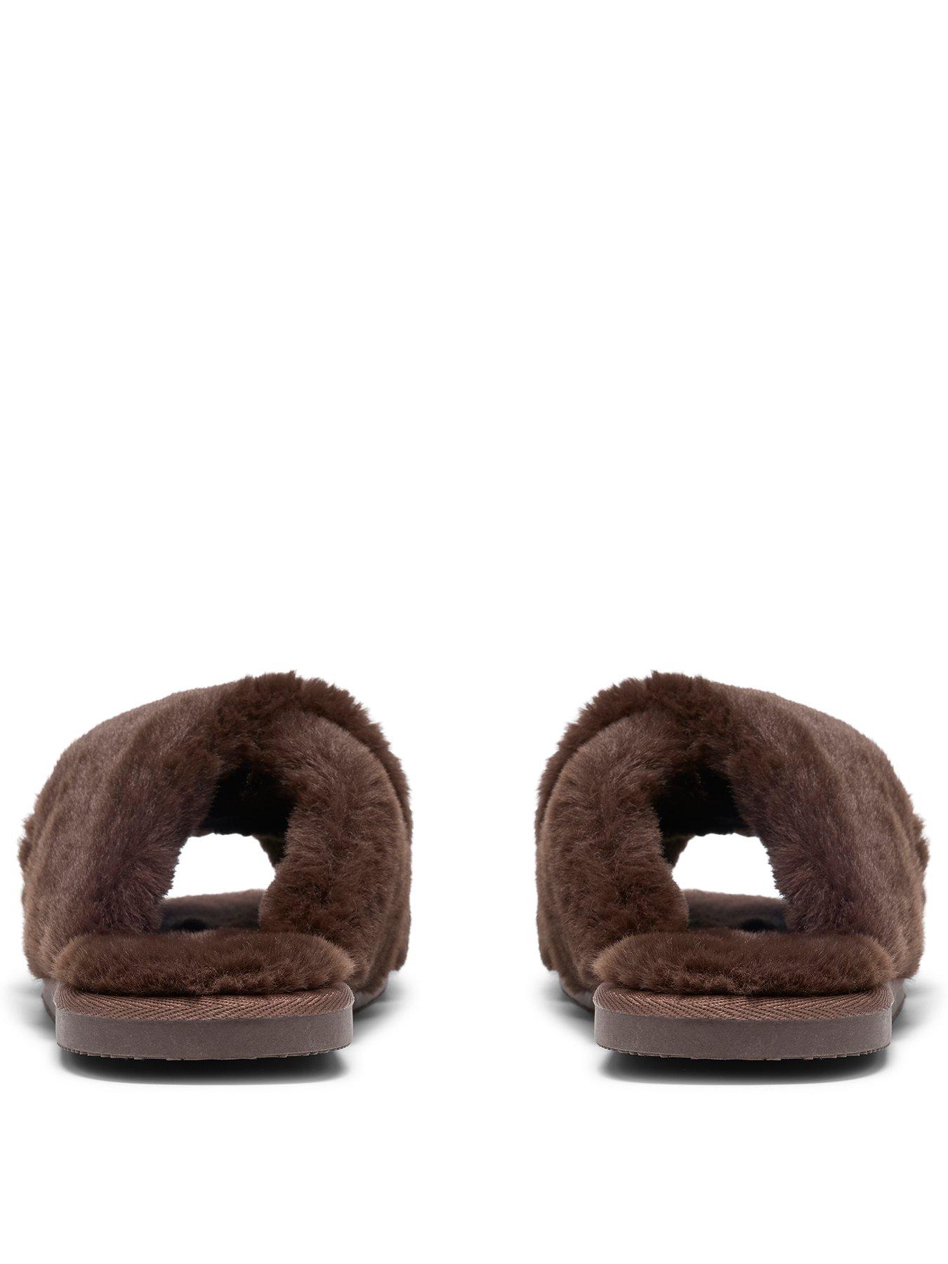 Image 3 of 6 of Clarks Myra Mule Slipper - Chocolate Brown