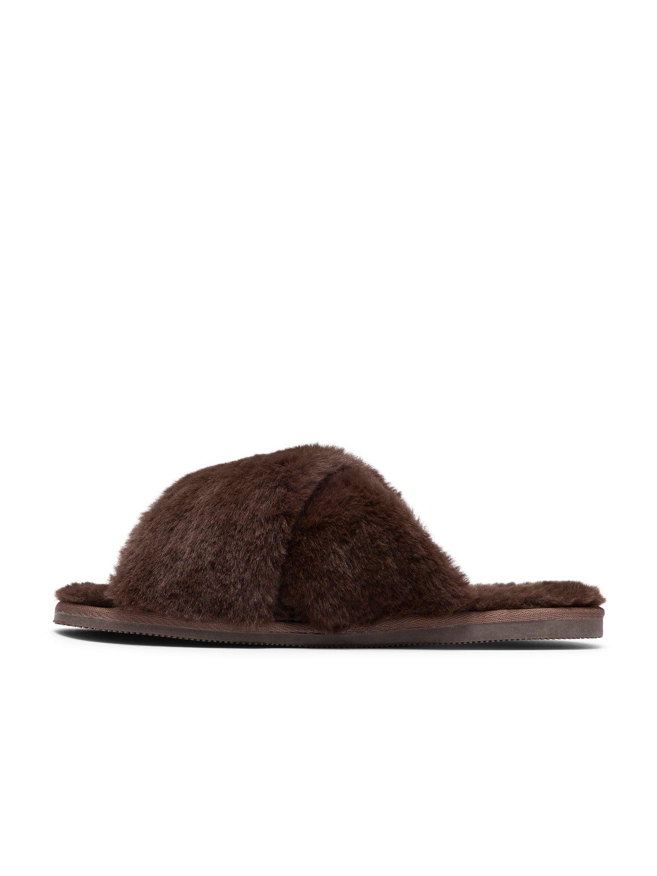 Image 6 of 6 of Clarks Myra Mule Slipper - Chocolate Brown
