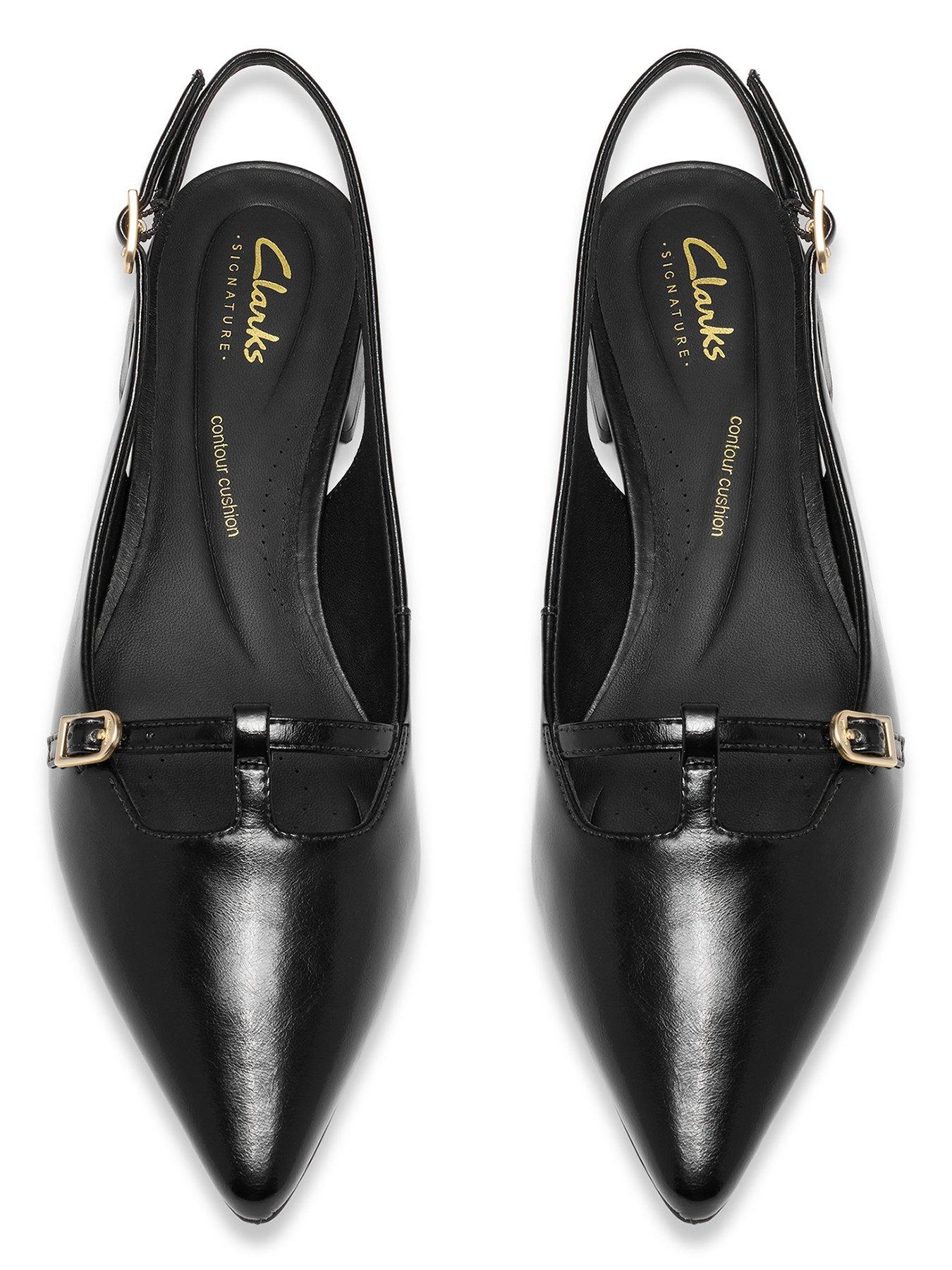 Image 4 of 6 of Clarks Sensa15 Jane Sling Back Patent Shoe - Black