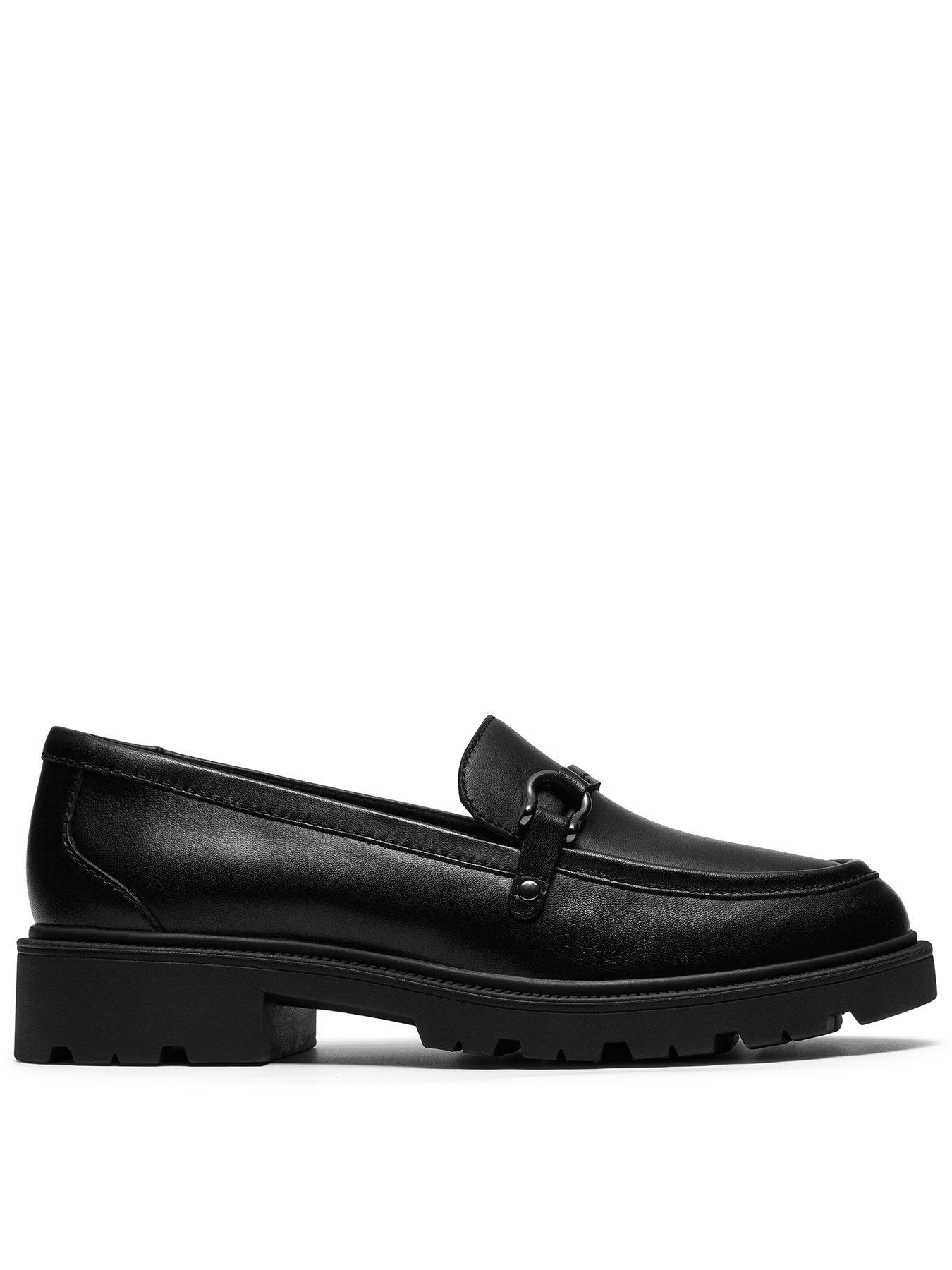 Image 1 of 6 of Clarks Code L Step Black Matt Loafer