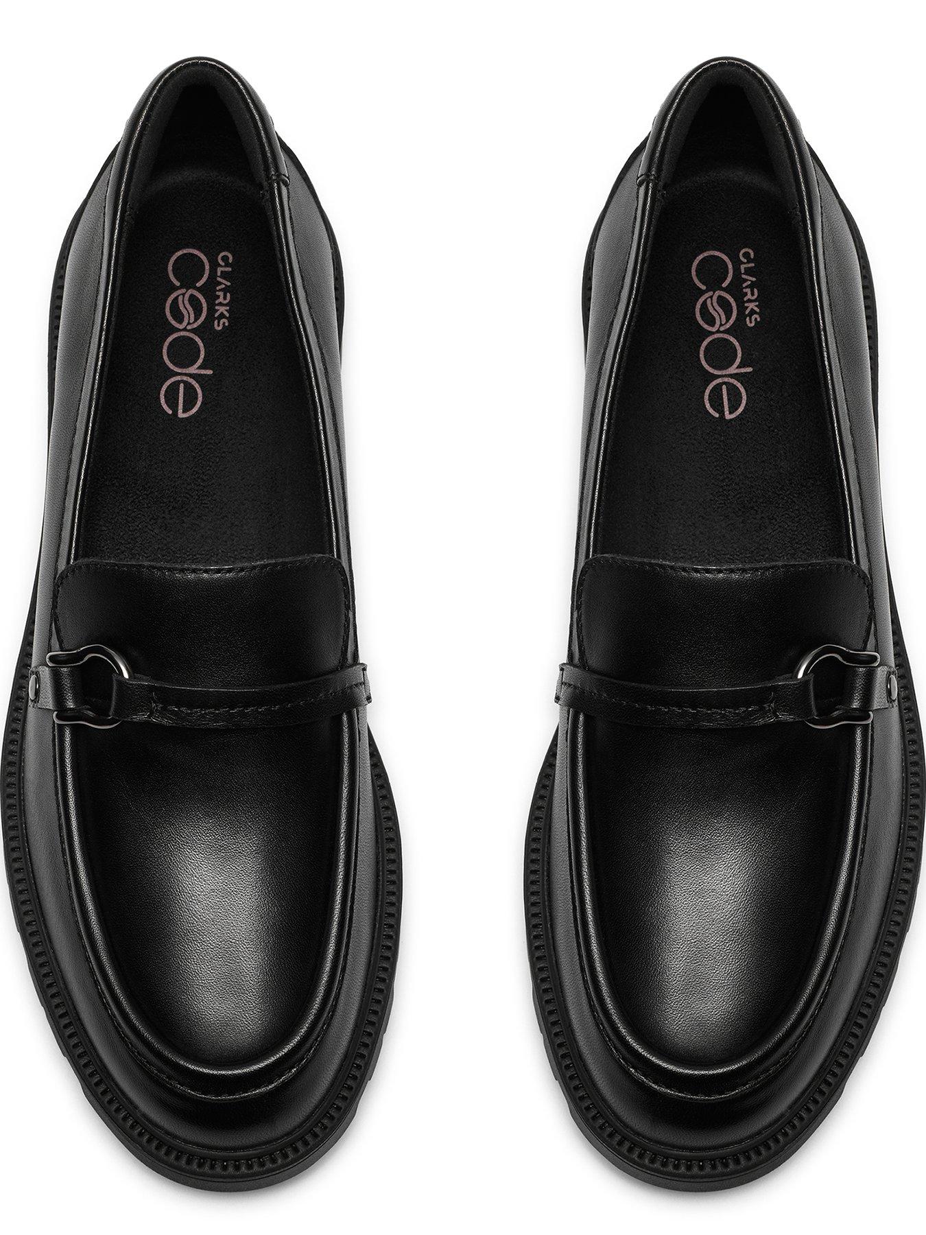 Image 4 of 6 of Clarks Code L Step Black Matt Loafer