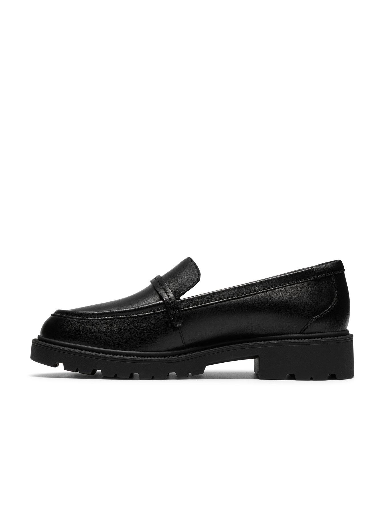 Image 6 of 6 of Clarks Code L Step Black Matt Loafer