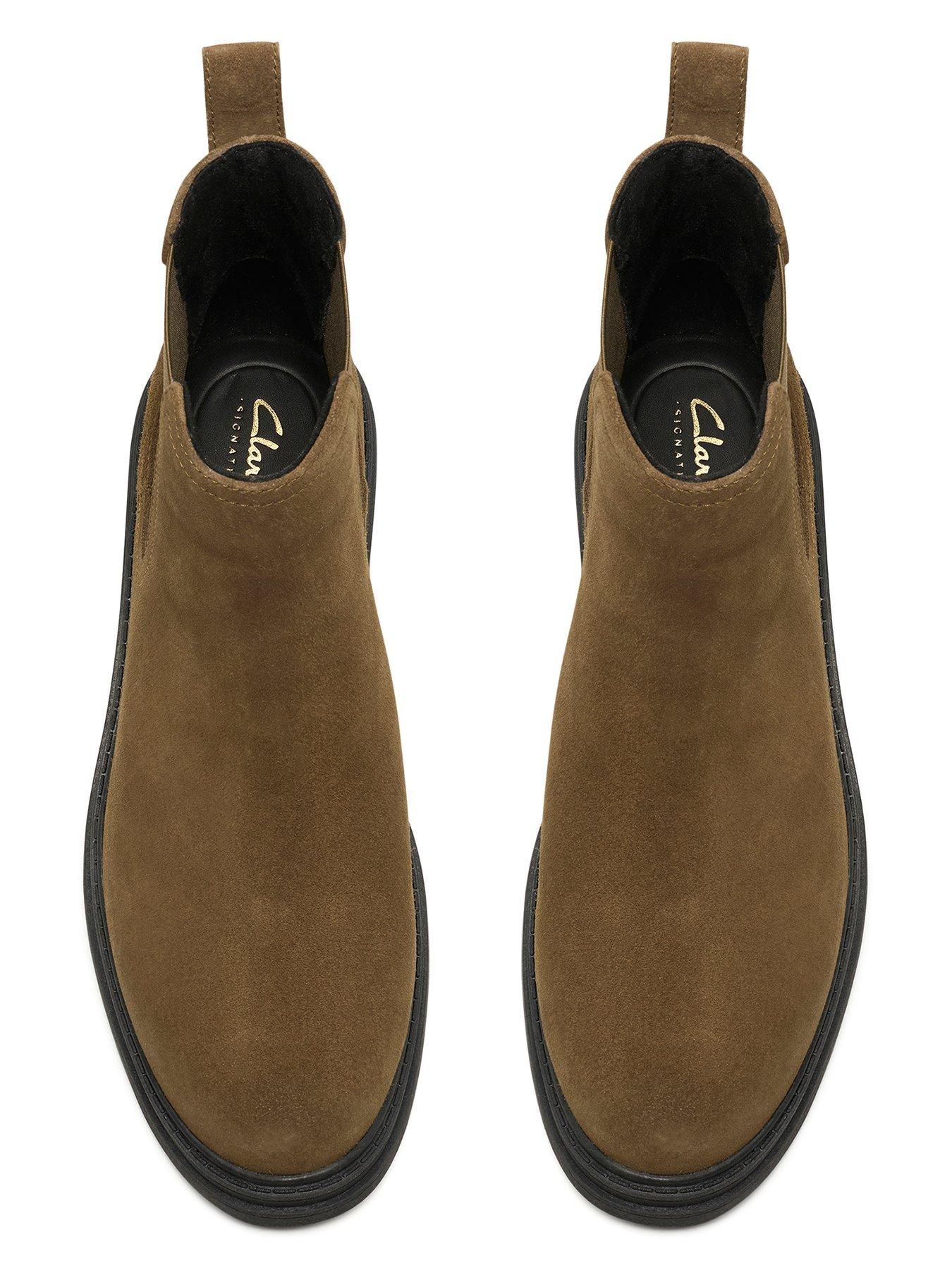 Image 4 of 6 of Clarks Orinoco3 Lane Suede Boot - Olive