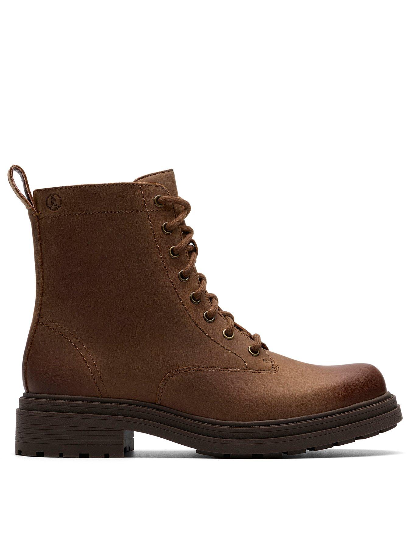 Image 1 of 6 of Clarks Orinoco3 Style Lace Boot - Brown