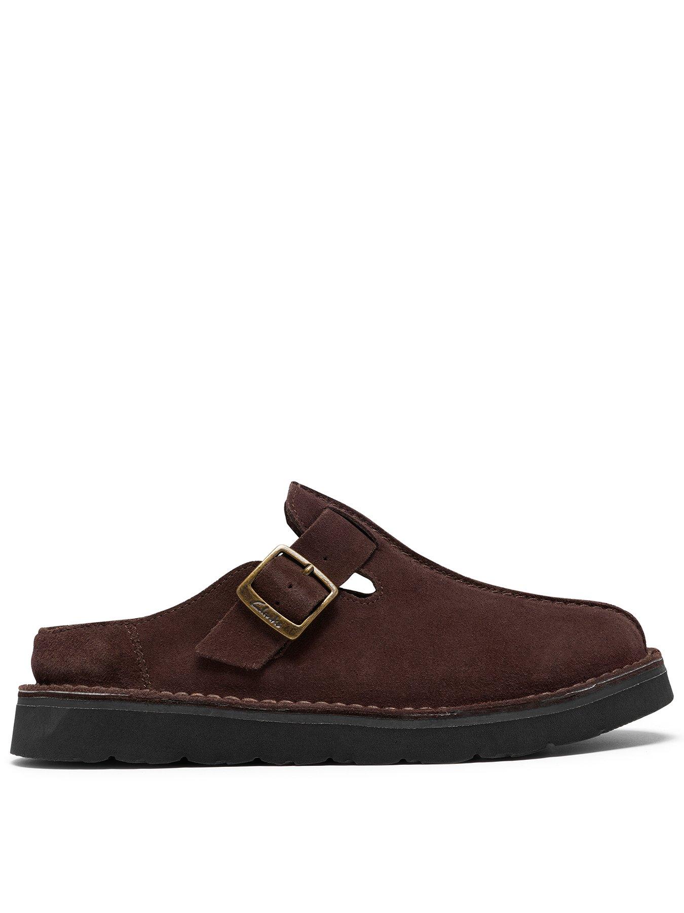 Clarks Solsbury Mule - Dark Brown