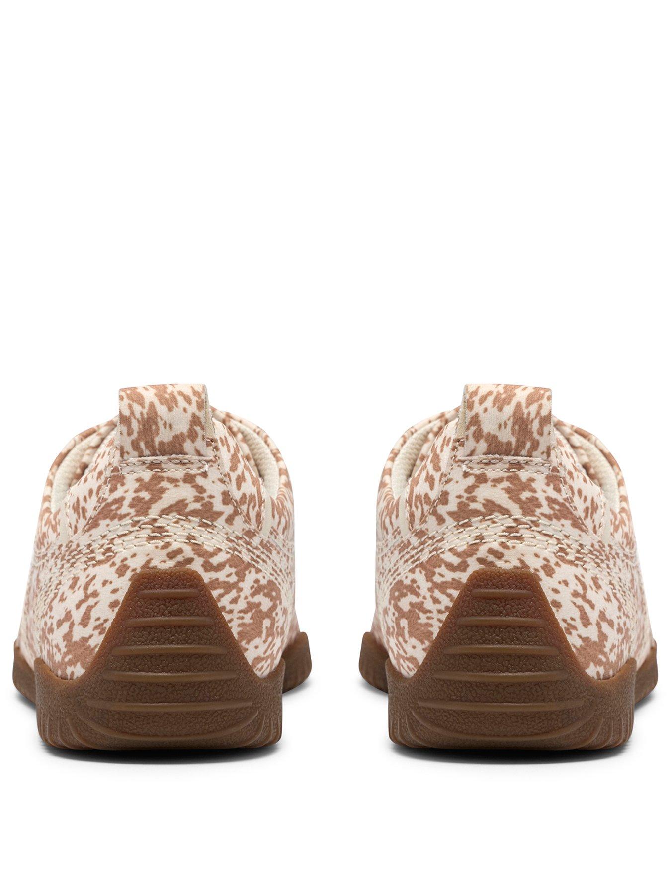Image 3 of 6 of Clarks Meridor Lace Trainer - Animal Print