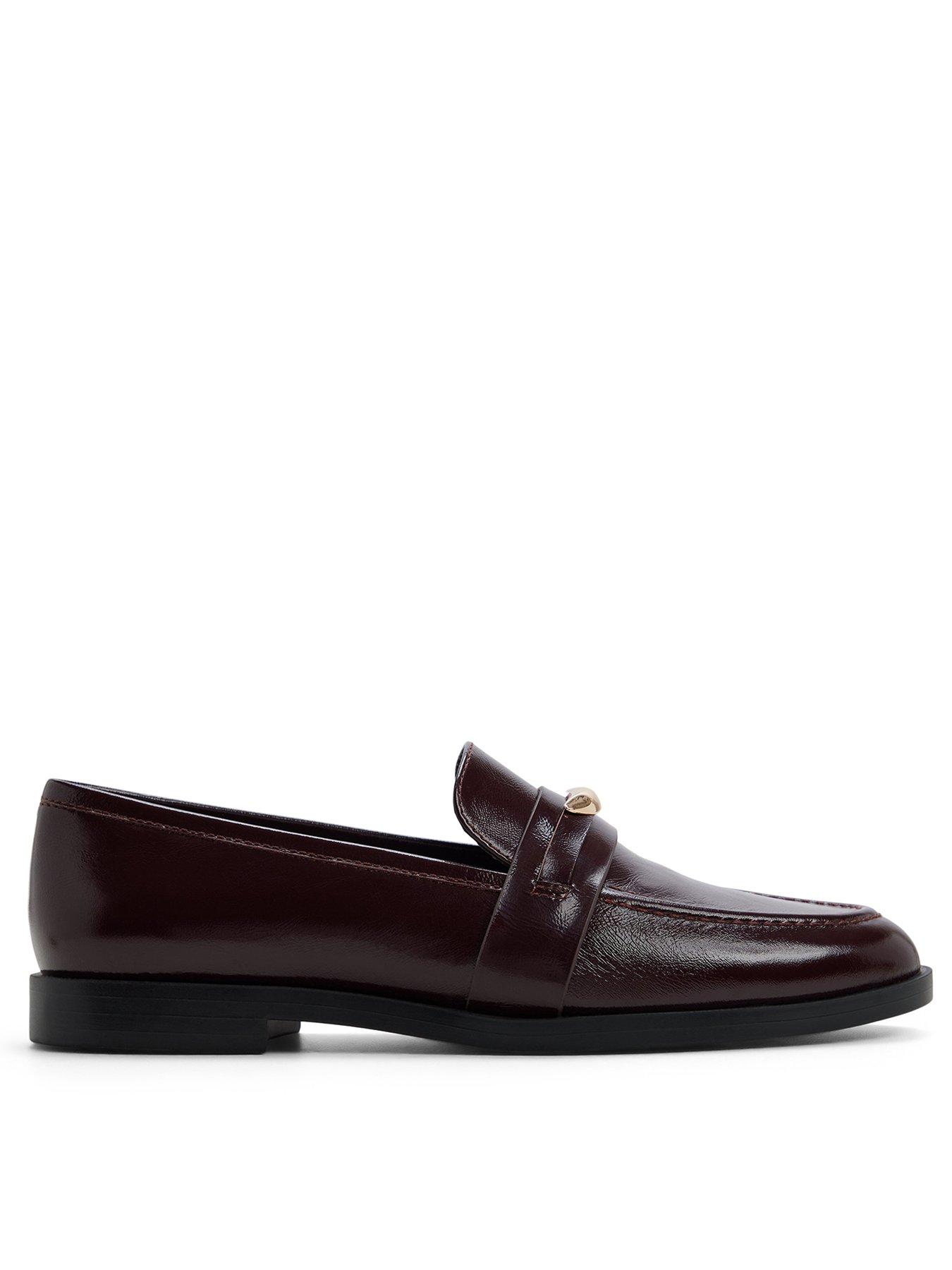 Aldo Ellya Slip-On Loafers - Red
