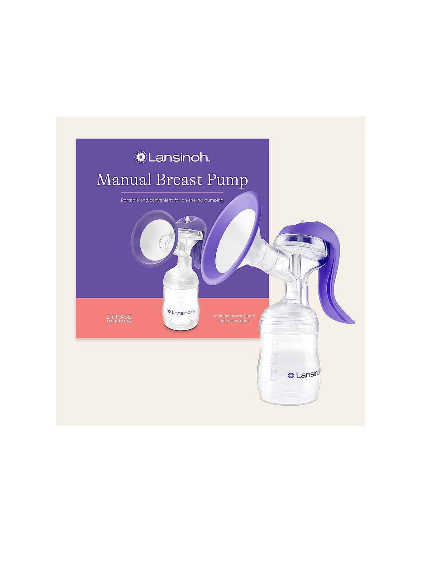 Image 1 of 6 of Lansinoh Manual Breast Pump