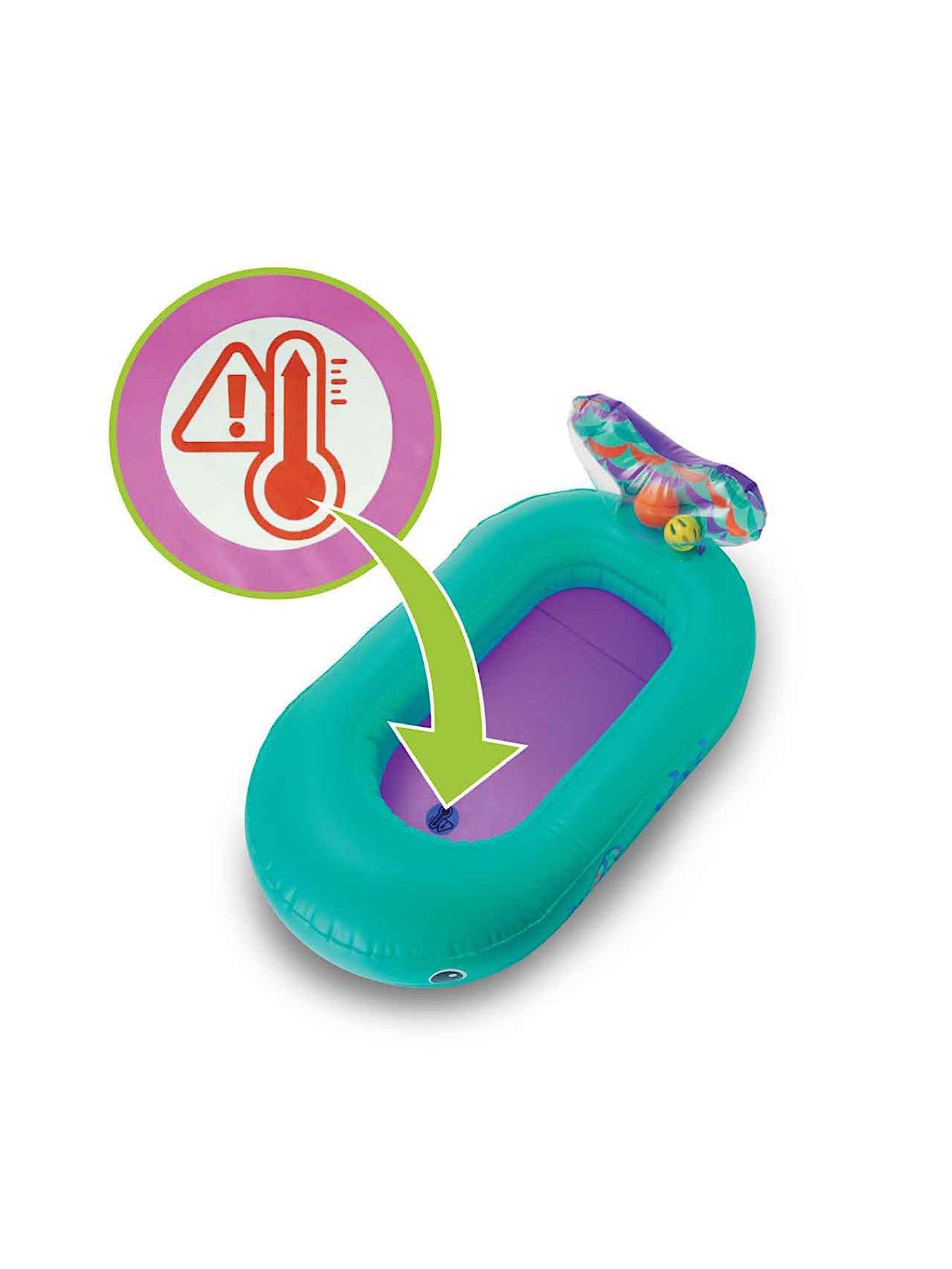 Image 4 of 4 of Infantino Whale Inflatable Bath Tub With Temperature Sensor