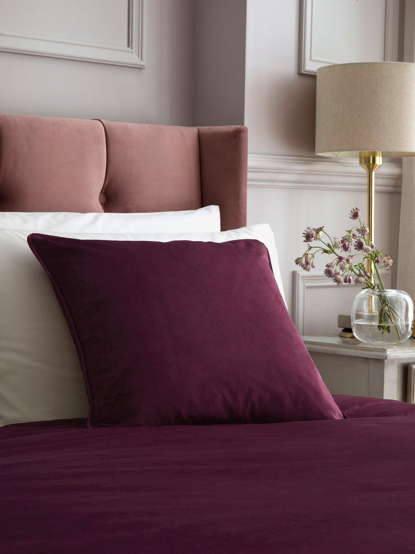 Image 1 of 3 of Soiree Melanie Filled Cushion In Berry