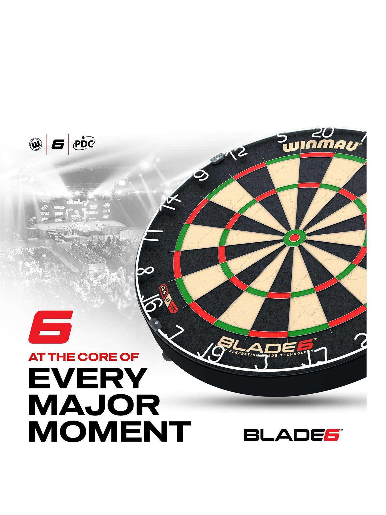 Image 1 of 4 of WINMAU The Blade 6 Professional Level Dartboard
