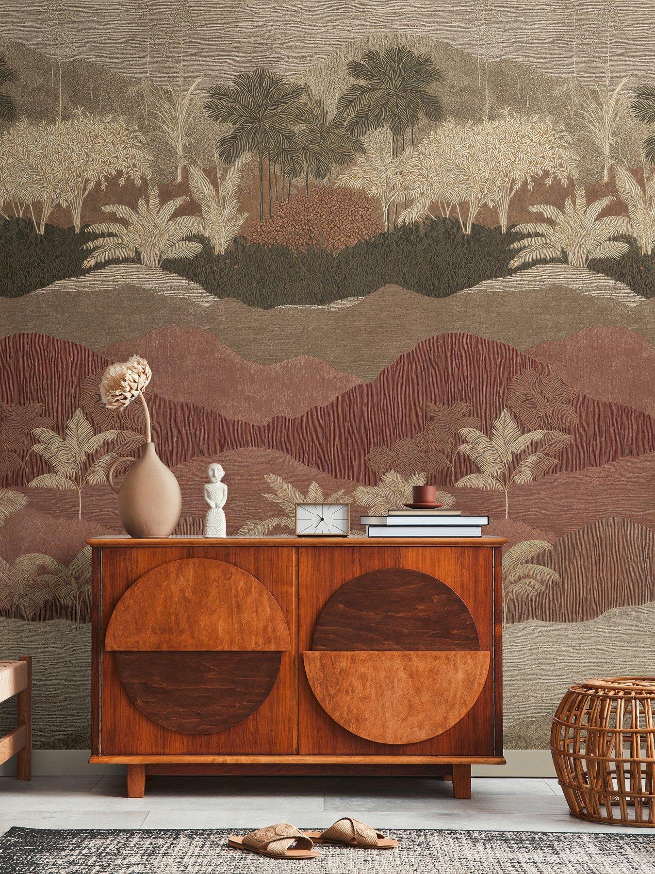 AS Creation Metropolitan Vibes Landscape  Brown Panel