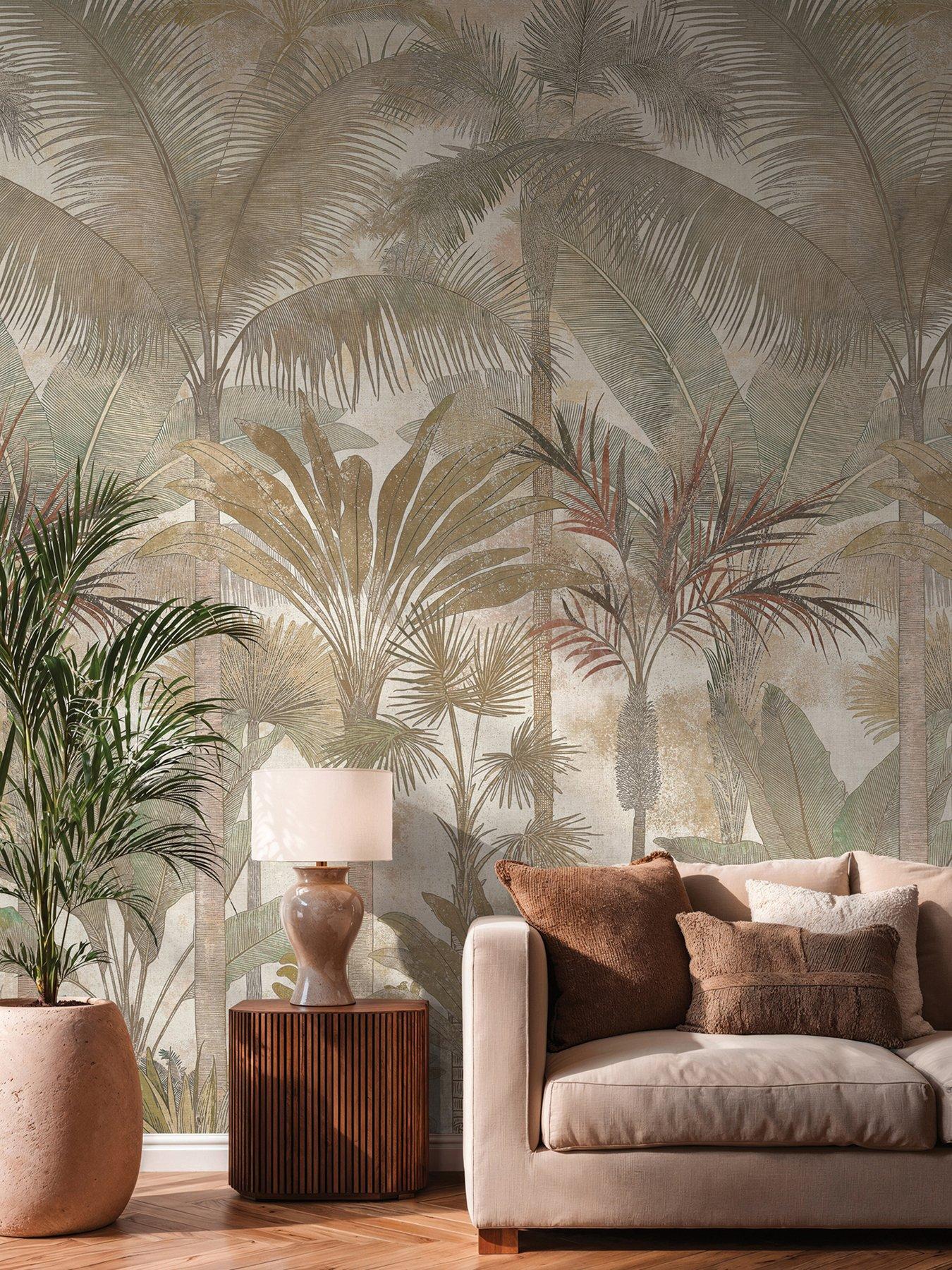 AS Creation Cuba  Panel Palms Beige