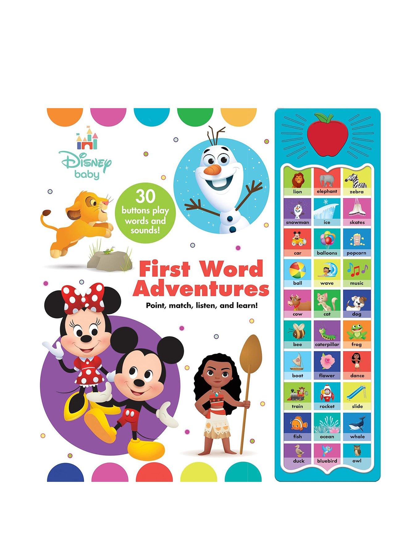 Disney Disney Baby First Word Adventures - 30-Button Sound Book
