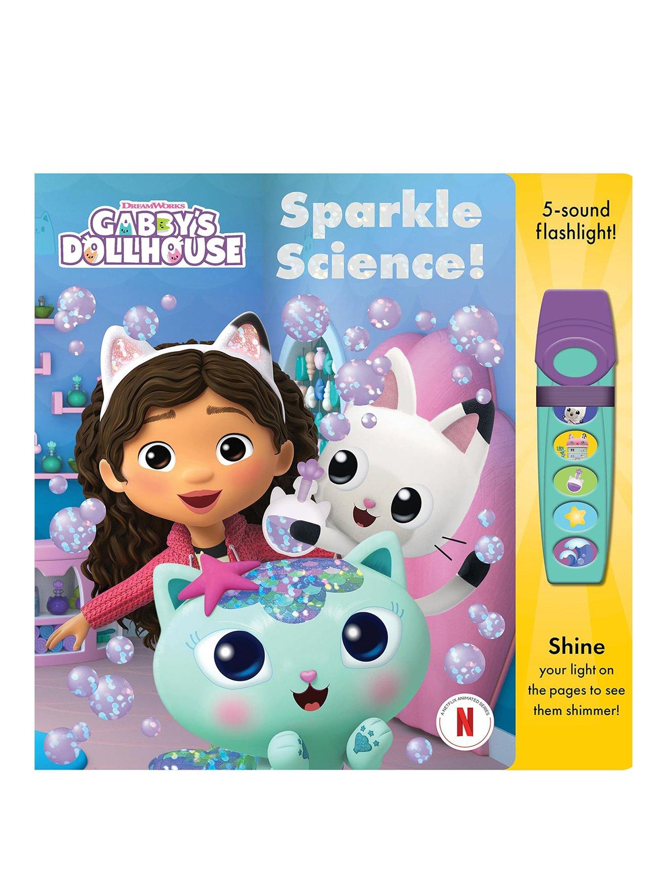 Image 1 of 4 of Gabby's Dollhouse Gabbys Dollhouse Sparkle Science Glow Flashlight