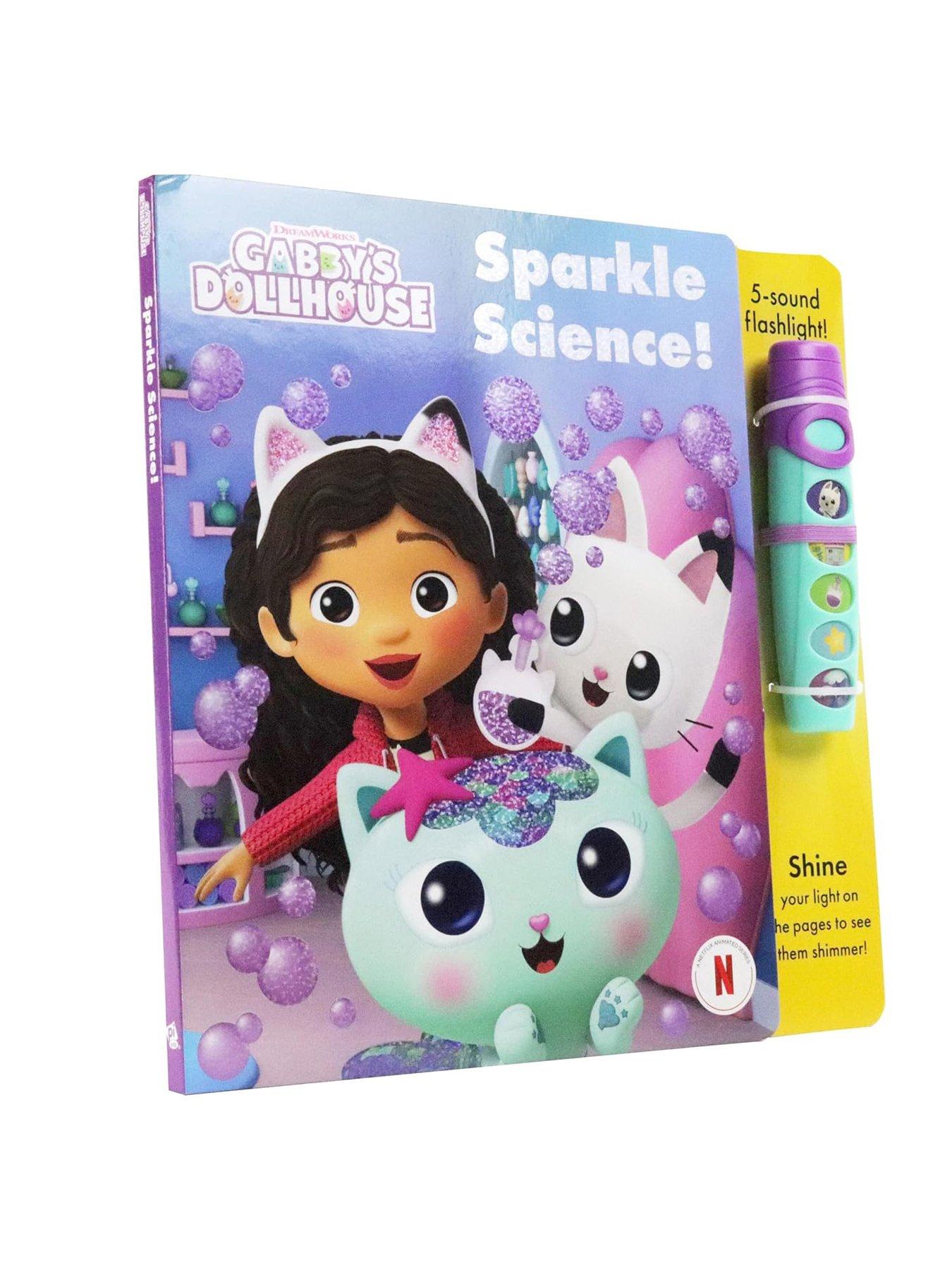 Image 2 of 4 of Gabby's Dollhouse Gabbys Dollhouse Sparkle Science Glow Flashlight