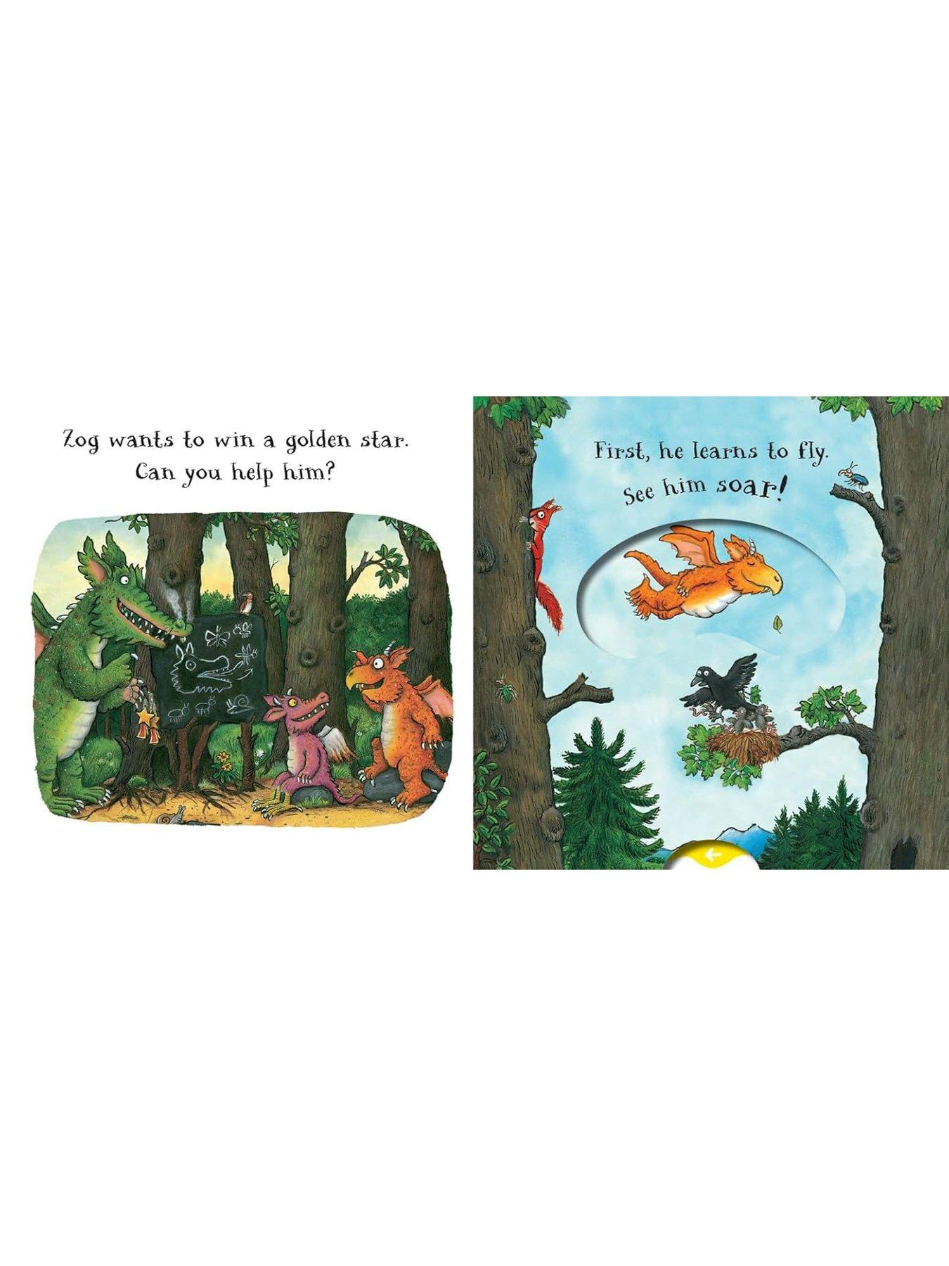 Image 4 of 5 of Julia Donaldson Slide And Spin Superworm And Zog Board Book Bundle