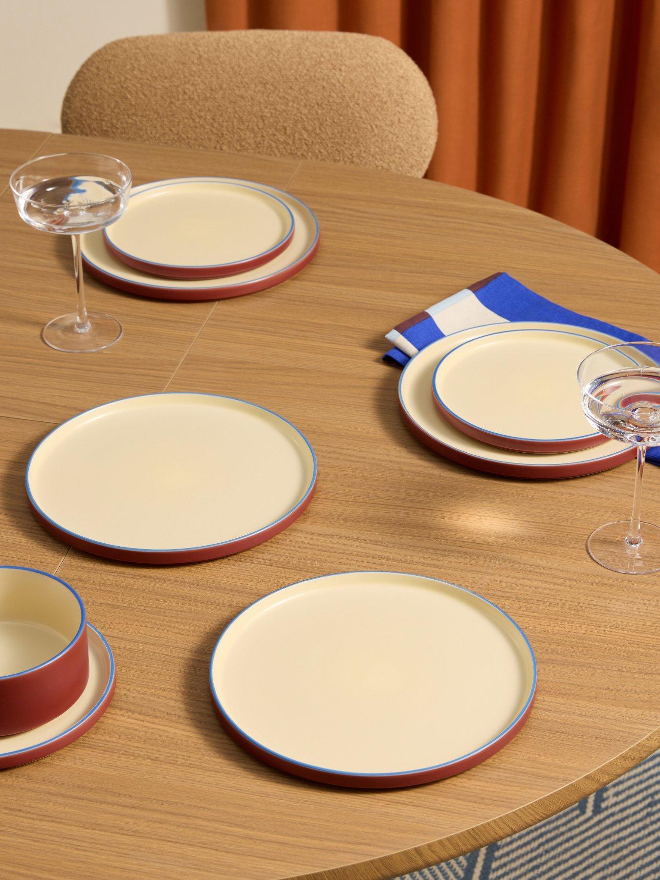 Made Made Modern Studio Dinner Plate Brown  4pk