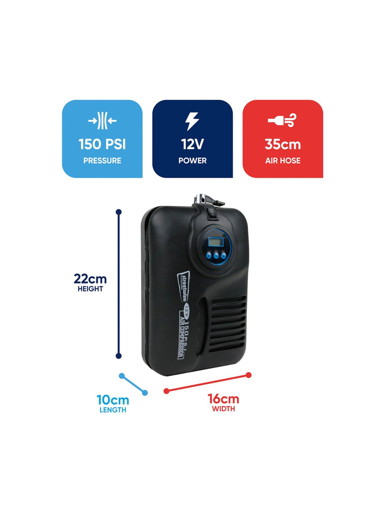 Image 2 of 7 of Streetwize Accessories 12v Air Compressor Digital