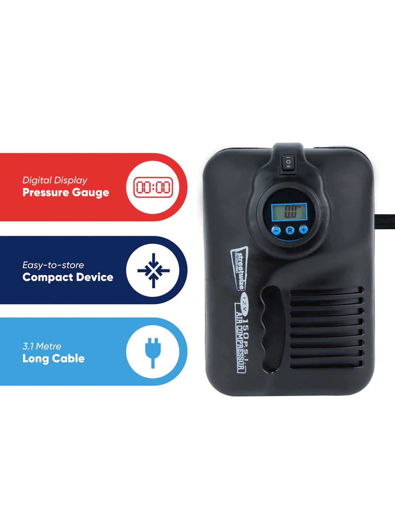 Image 6 of 7 of Streetwize Accessories 12v Air Compressor Digital