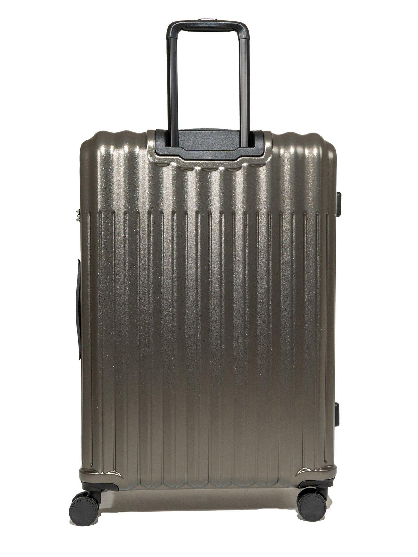 Image 3 of 7 of Rock Luggage Luna Charcoal Large Suitcase
