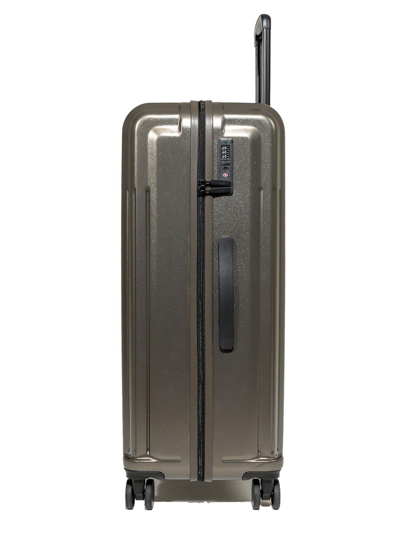 Image 4 of 7 of Rock Luggage Luna Charcoal Large Suitcase