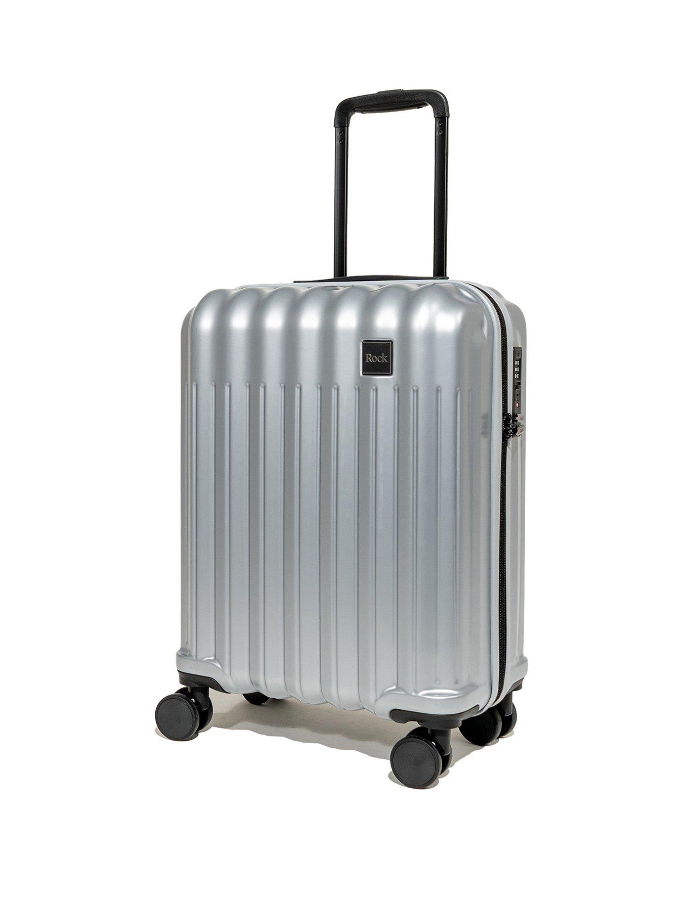 Rock Luggage Luna Silver Cabin Suitcase