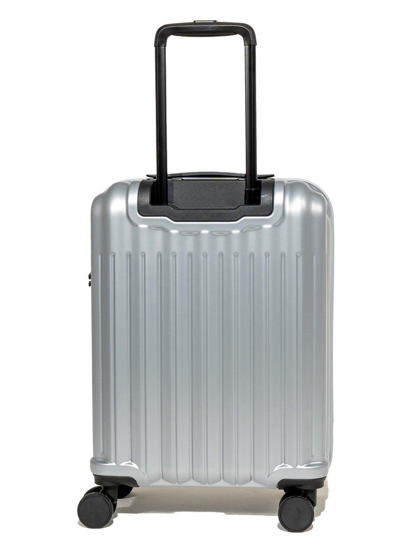 Image 3 of 7 of Rock Luggage Luna Silver Cabin Suitcase