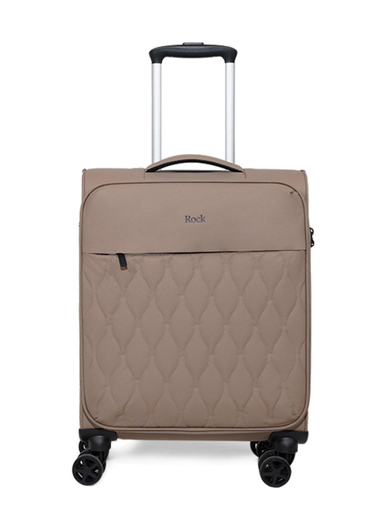 Image 2 of 7 of Rock Luggage Ember Mocha Cabin Suitcase
