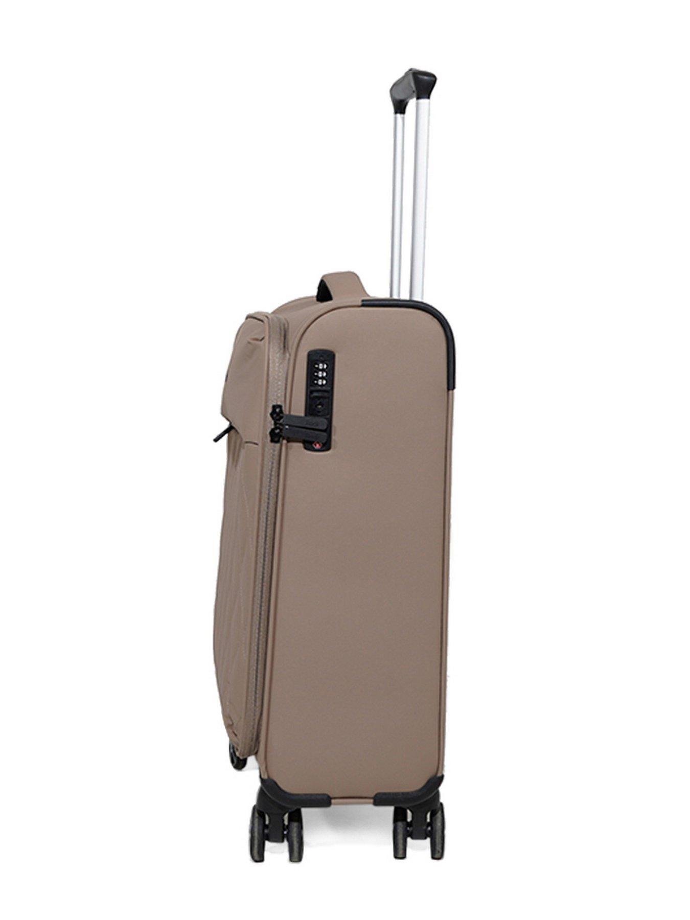 Image 4 of 7 of Rock Luggage Ember Mocha Cabin Suitcase